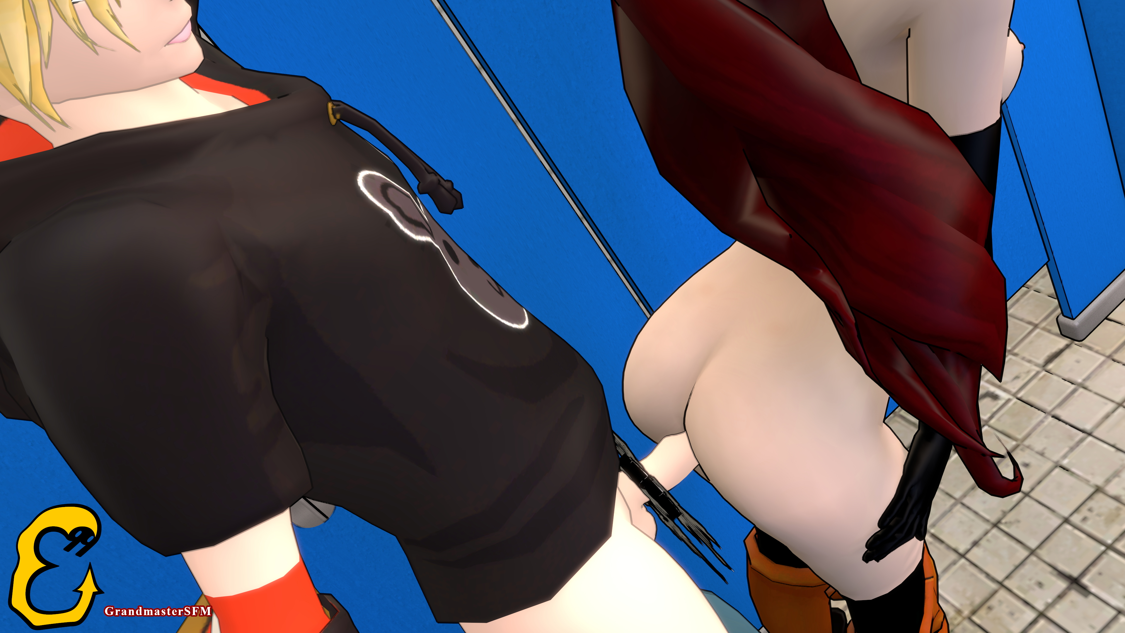 For The Glory Of Nikkos Pyrrha Nikos Jaune Arc Rwby Source Filmmaker Sfm Glory hole Comic Story 34