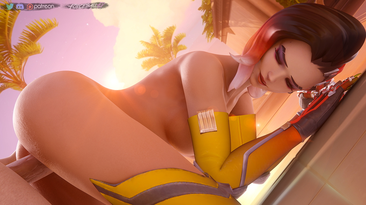 Doggy Sombra Overwatch Sombra 3d Porn Nude Naked Sex Fuck From Behind Ass Big Booty Doggy Style 90 2