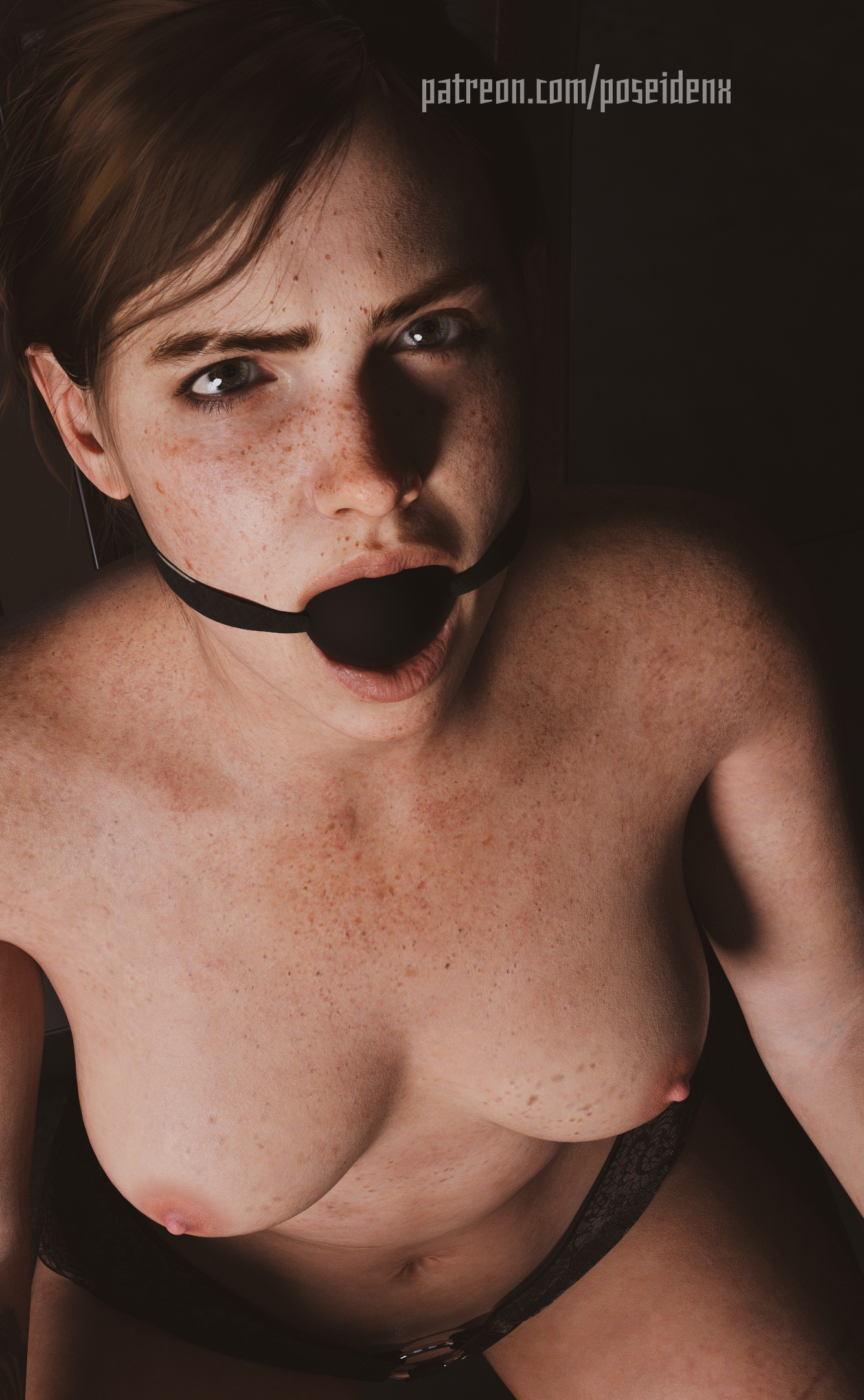 Ellie Gagged Ellie (the Last Of Us) The Last Of Us 3d Porn Gagged Bdsm Boobs Bondage