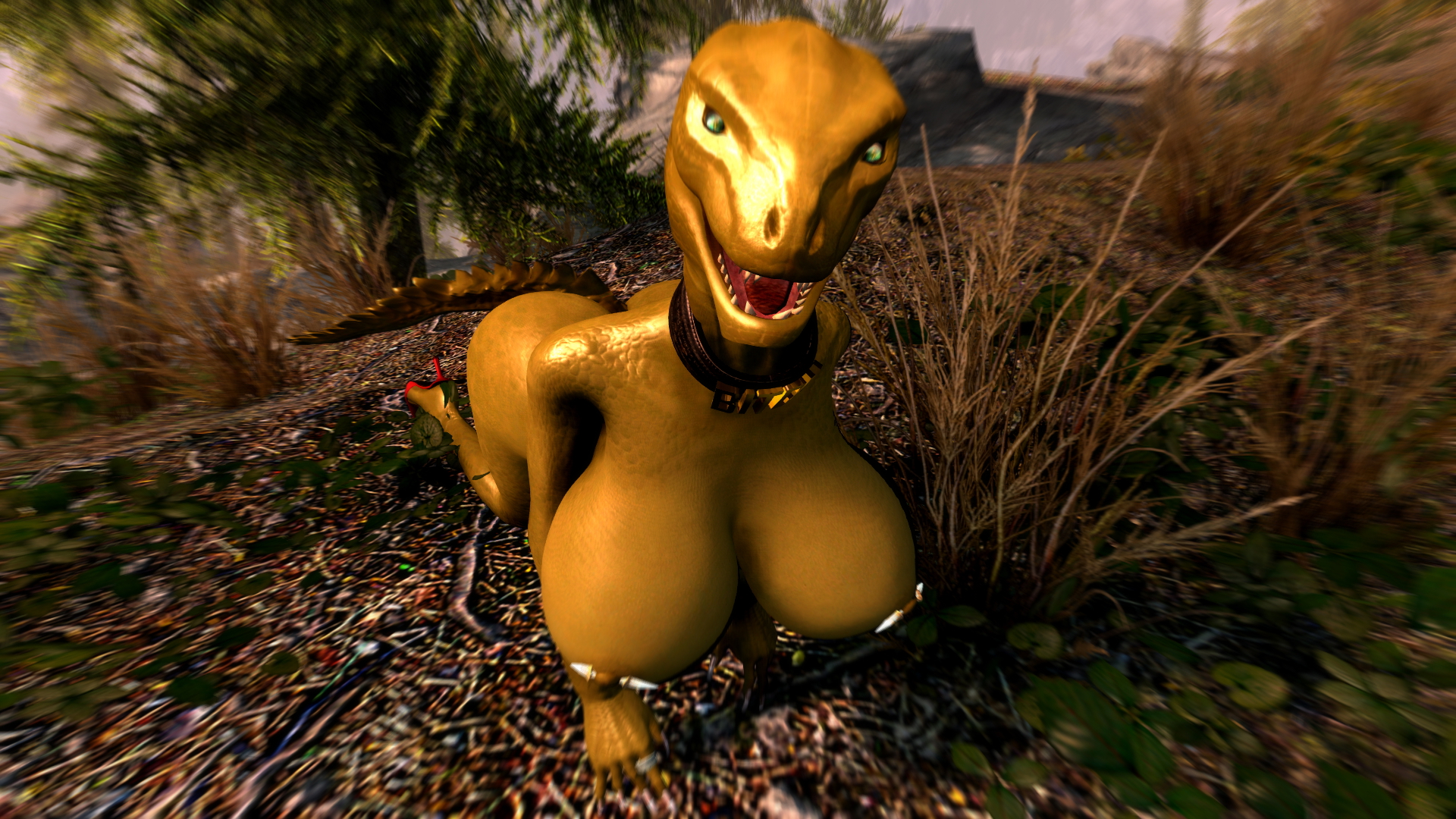 TES Skyrim #1 Skyrim Big Ass Furry Argonian Big Tits Bimbo 17