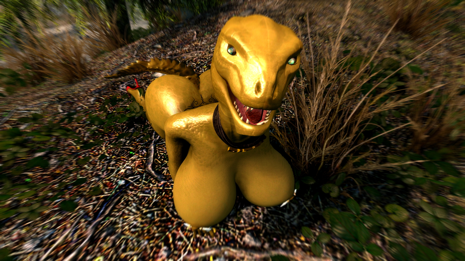 TES Skyrim #1 Skyrim Big Ass Furry Argonian Big Tits Bimbo 20