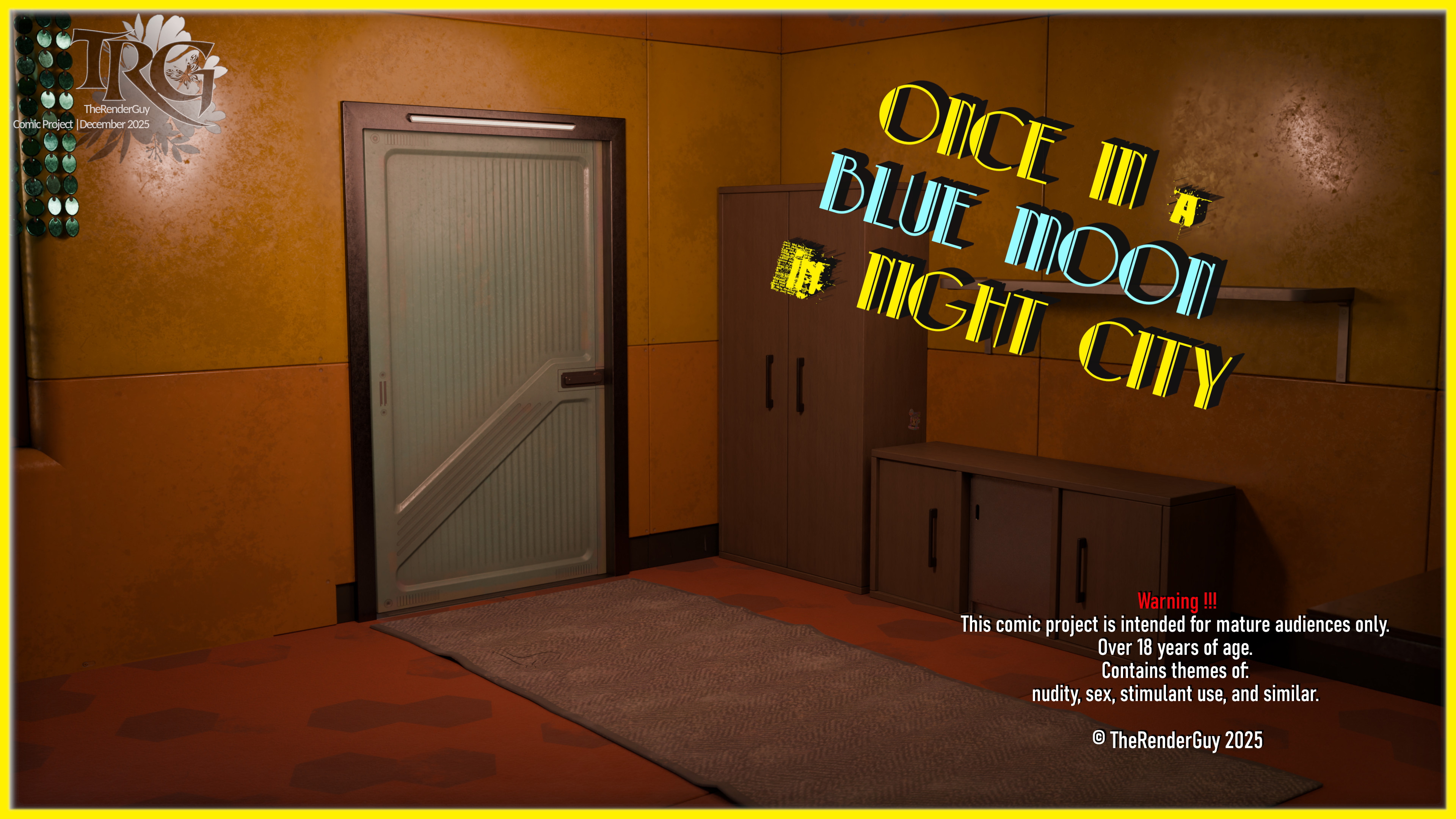 Once in a Blue Moon  in Night City   Scene 3  1