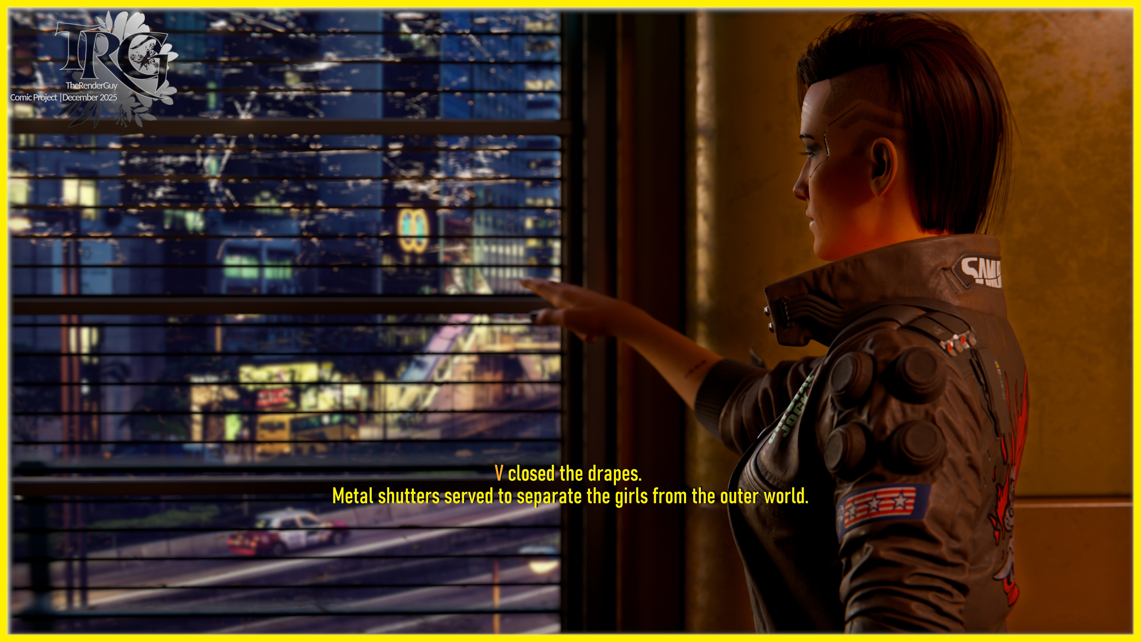 Once in a Blue Moon  in Night City   Scene 3  4