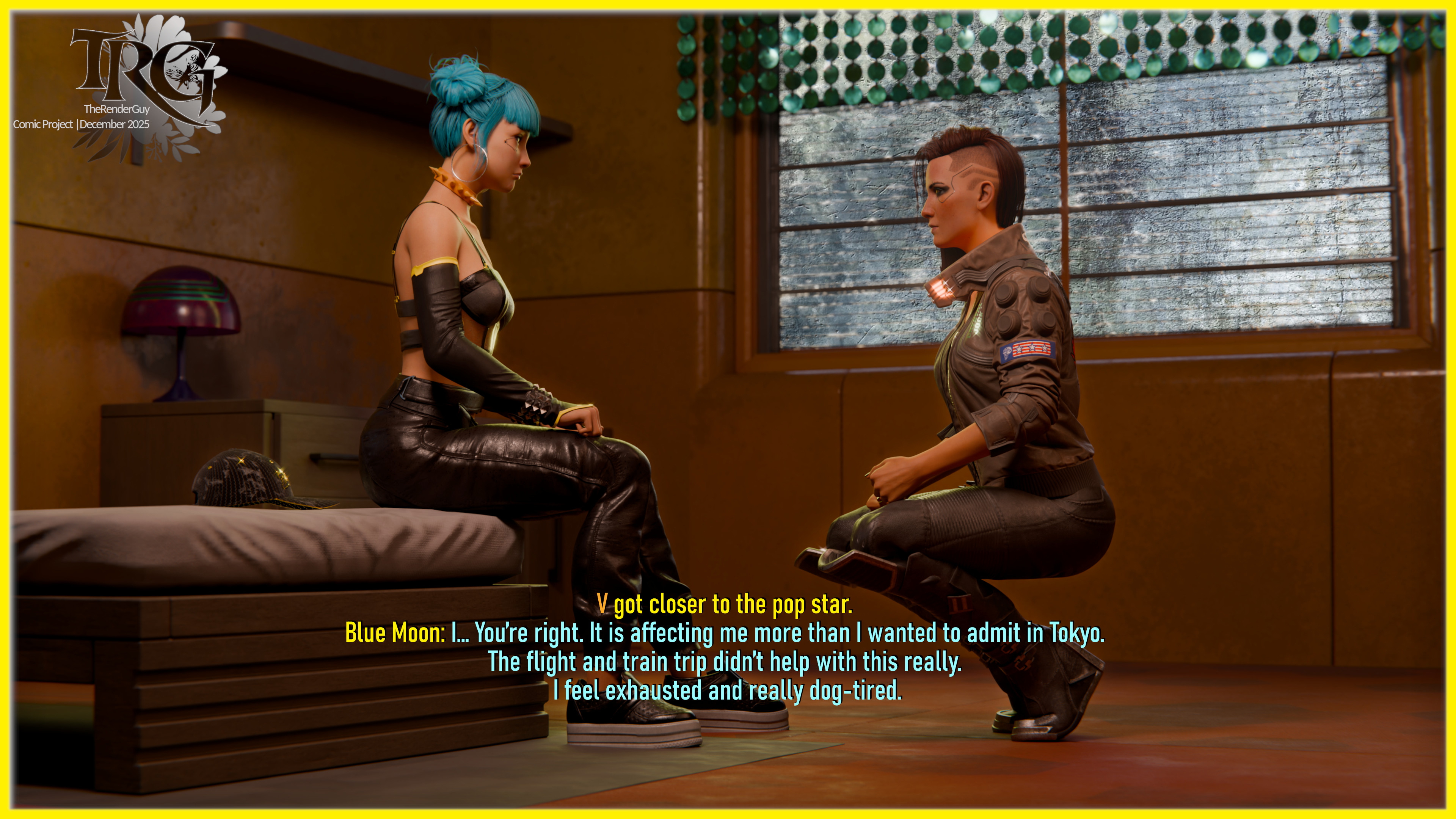 Once in a Blue Moon  in Night City   Scene 3  17