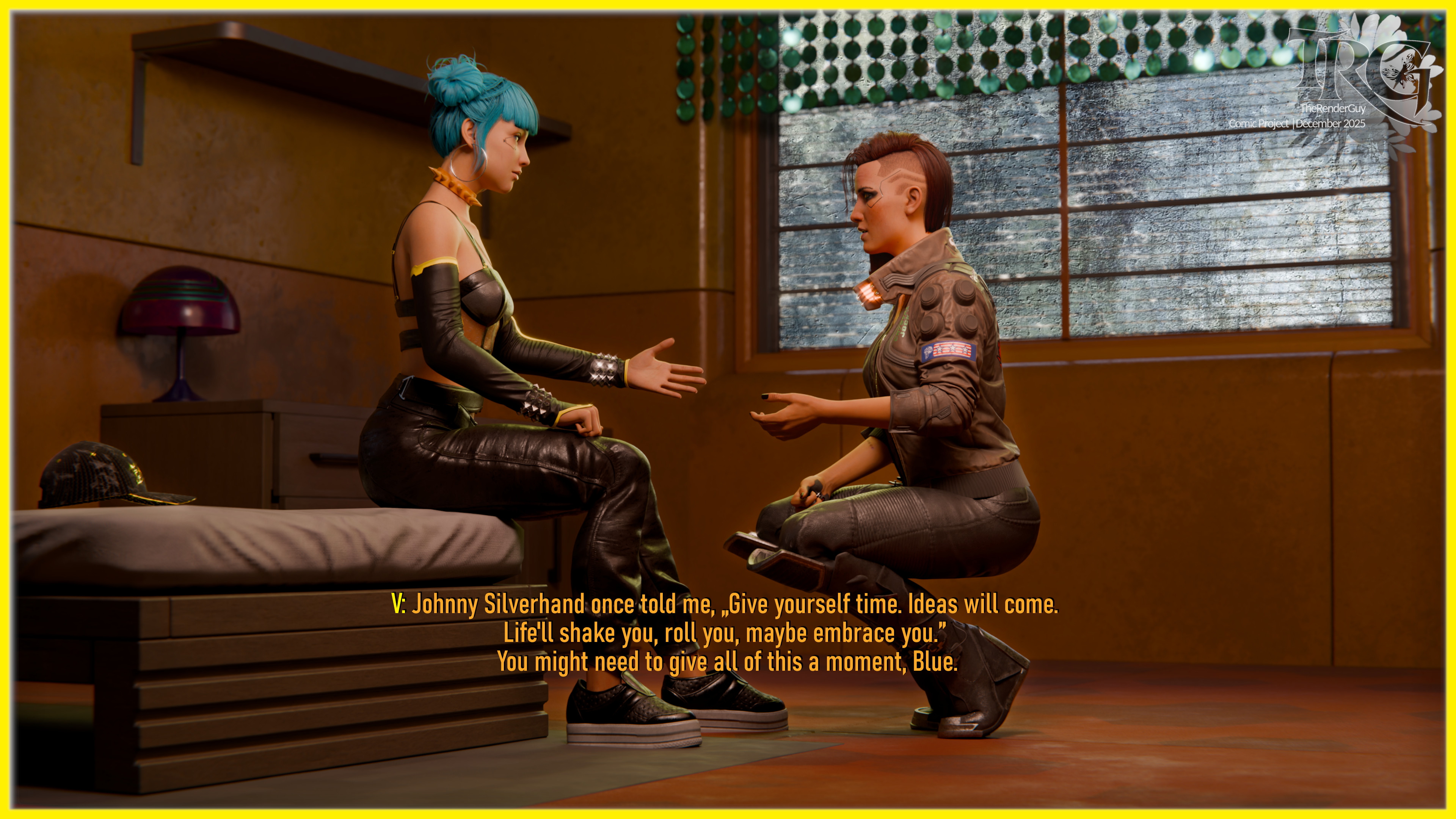Once in a Blue Moon  in Night City   Scene 3  20