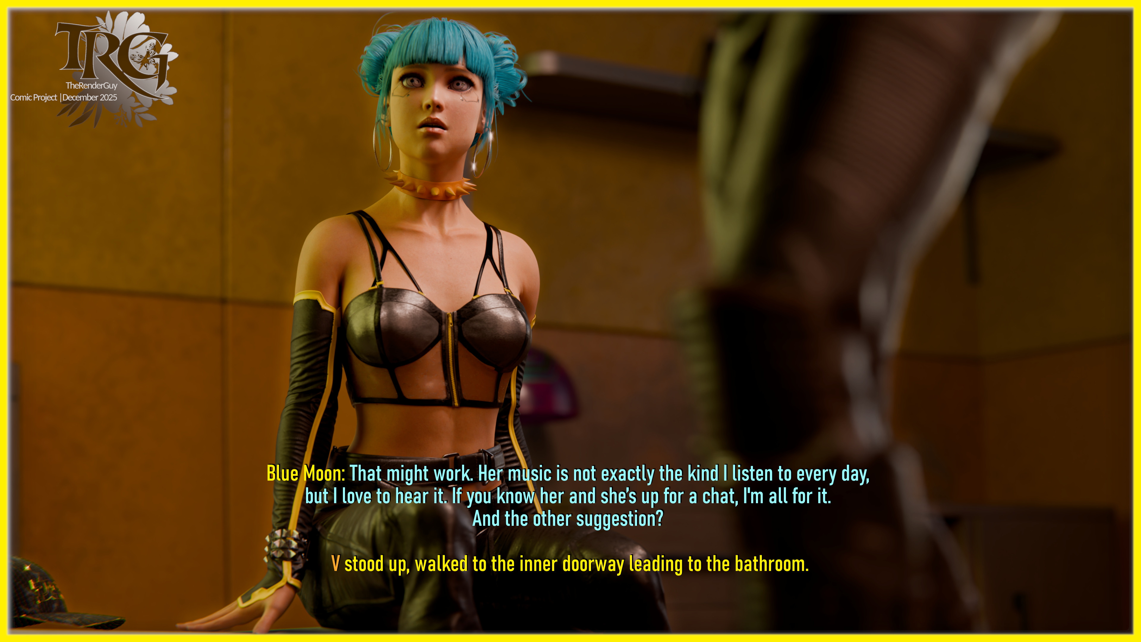 Once in a Blue Moon  in Night City   Scene 3  24
