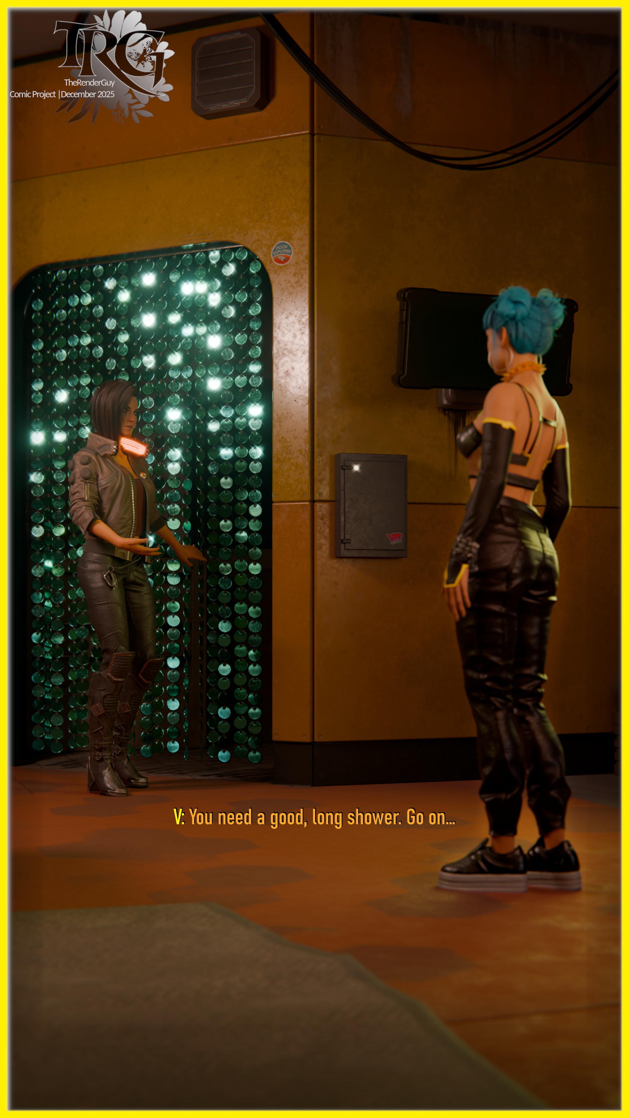 Once in a Blue Moon  in Night City   Scene 3  25