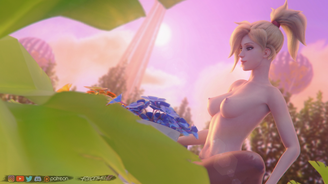 Pharmercy Strap Overwatch Mercy Pharah 3d Porn Nude Naked Deep Penetration Pink Nipples Natural Tits Natural Boobs Bouncing Boobs Sex Lesbian Strapon Anal Penetration Anal Anal Sex Anal Insertion Pussy Abs Moaning In Pleasure 2