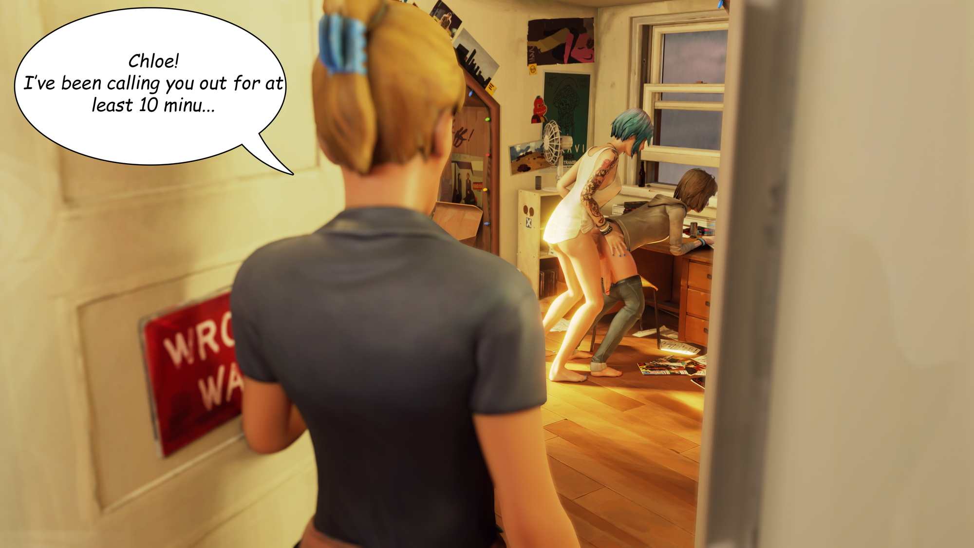 Momma's Study Time Life Is Strange Chloe Price Max Caulfield Joyce Price  3