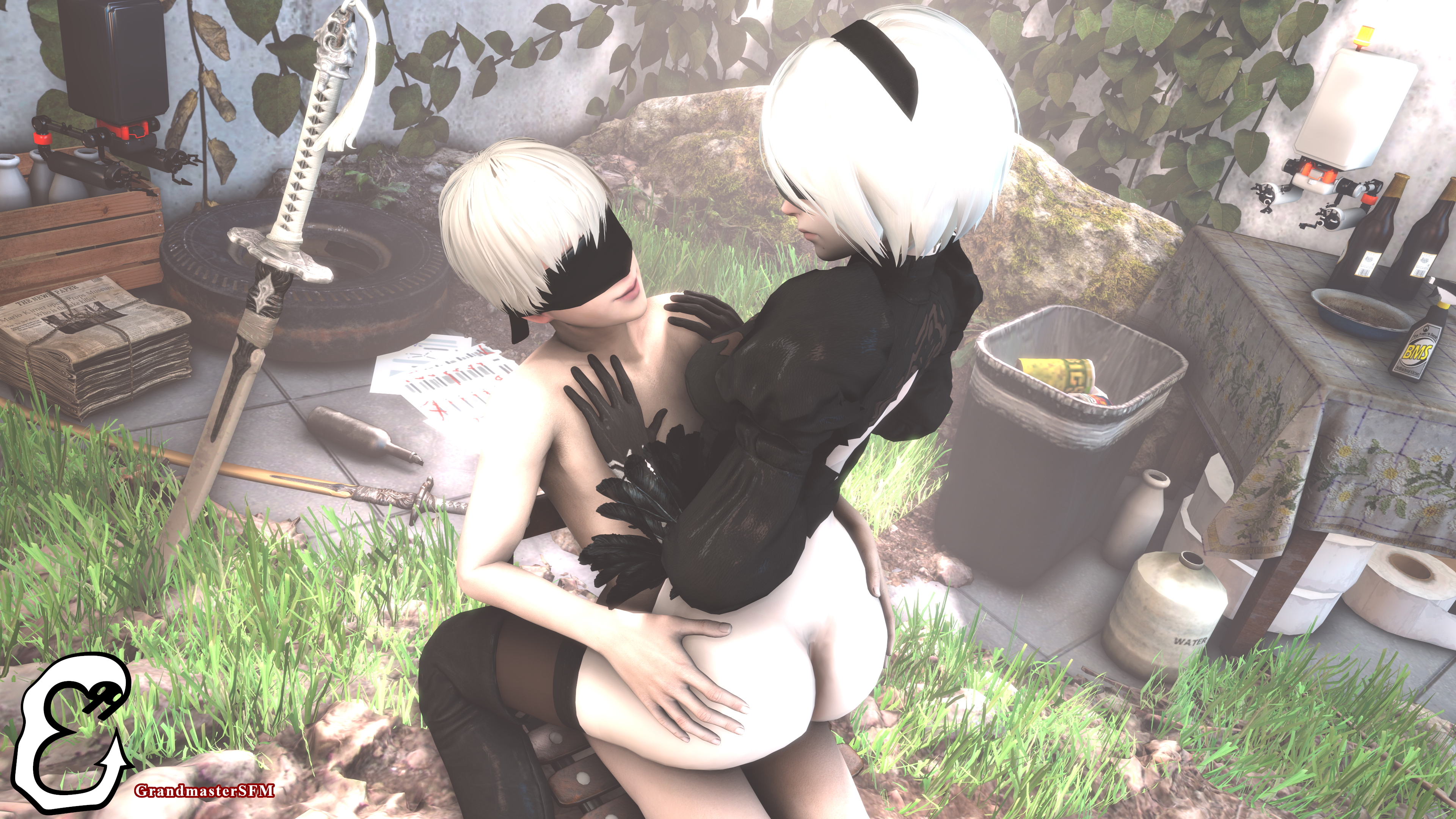 9Seat Nier (series) Nier Automata 9s Yorha 9s 2b Yorha2b Yorha 2b Yorha A2 A2 Source Filmmaker Sfm 2
