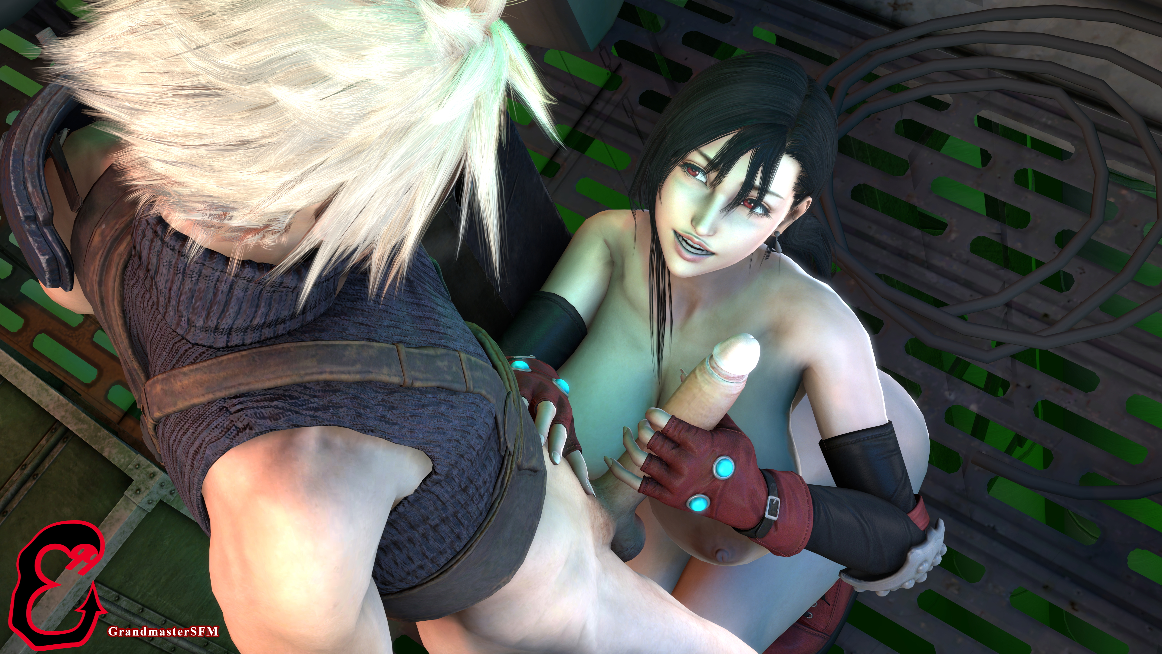 Before We Risk It All Final Fantasy Final Fantasy 7 Final Fantasy VII Tifa Lockhart Tifa Cloud Cloud Strife Finalfantasy Source Filmmaker Sfm 6