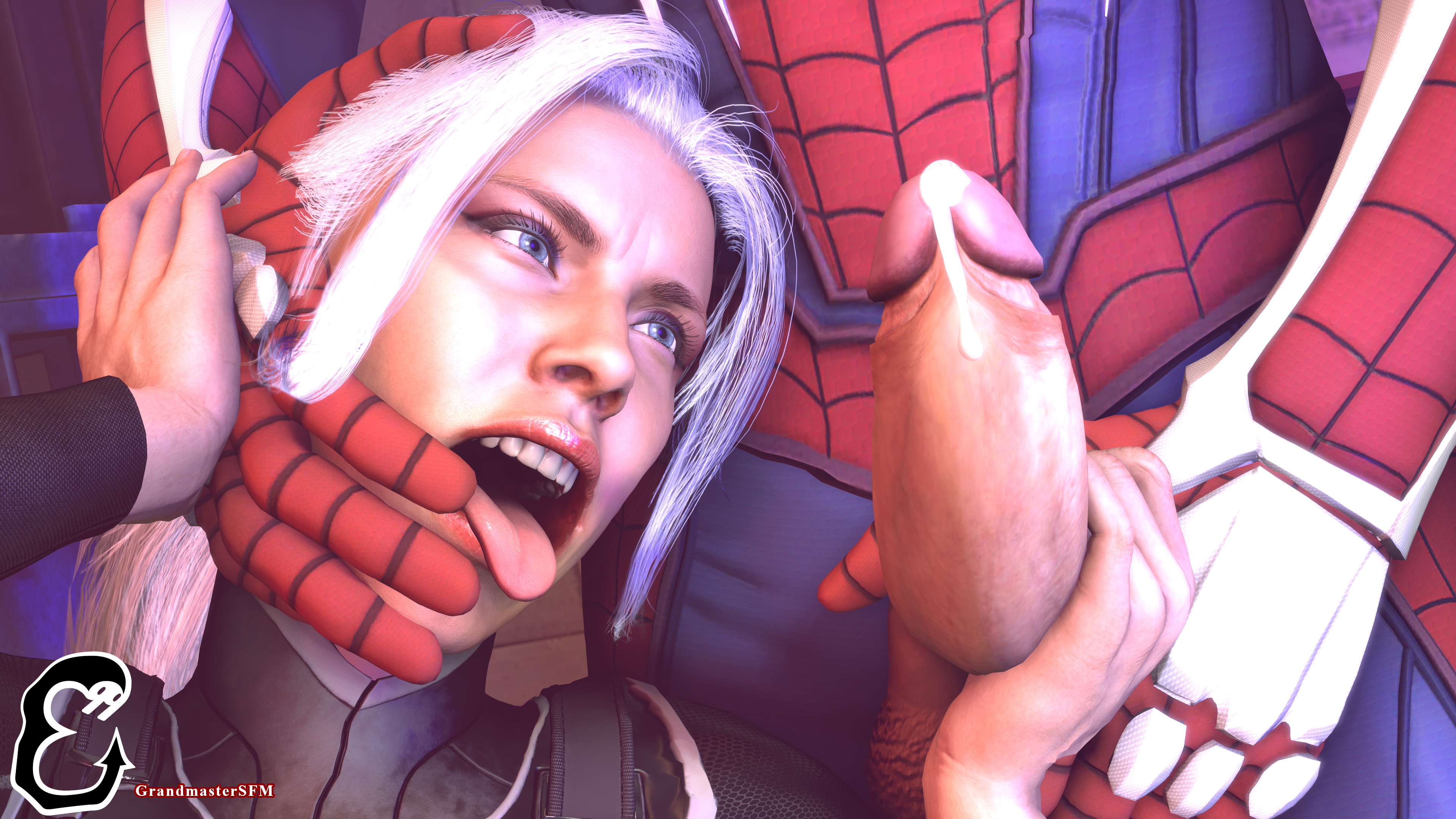 Kitty Needs Her Milk Spider-man Spiderman Peter Parker Black Cat Felicia Hardy Marvel Source Filmmaker Sfm Blowjob Sloppy Blowjob Oral Sex Oral Sucking Cock Sucking 4