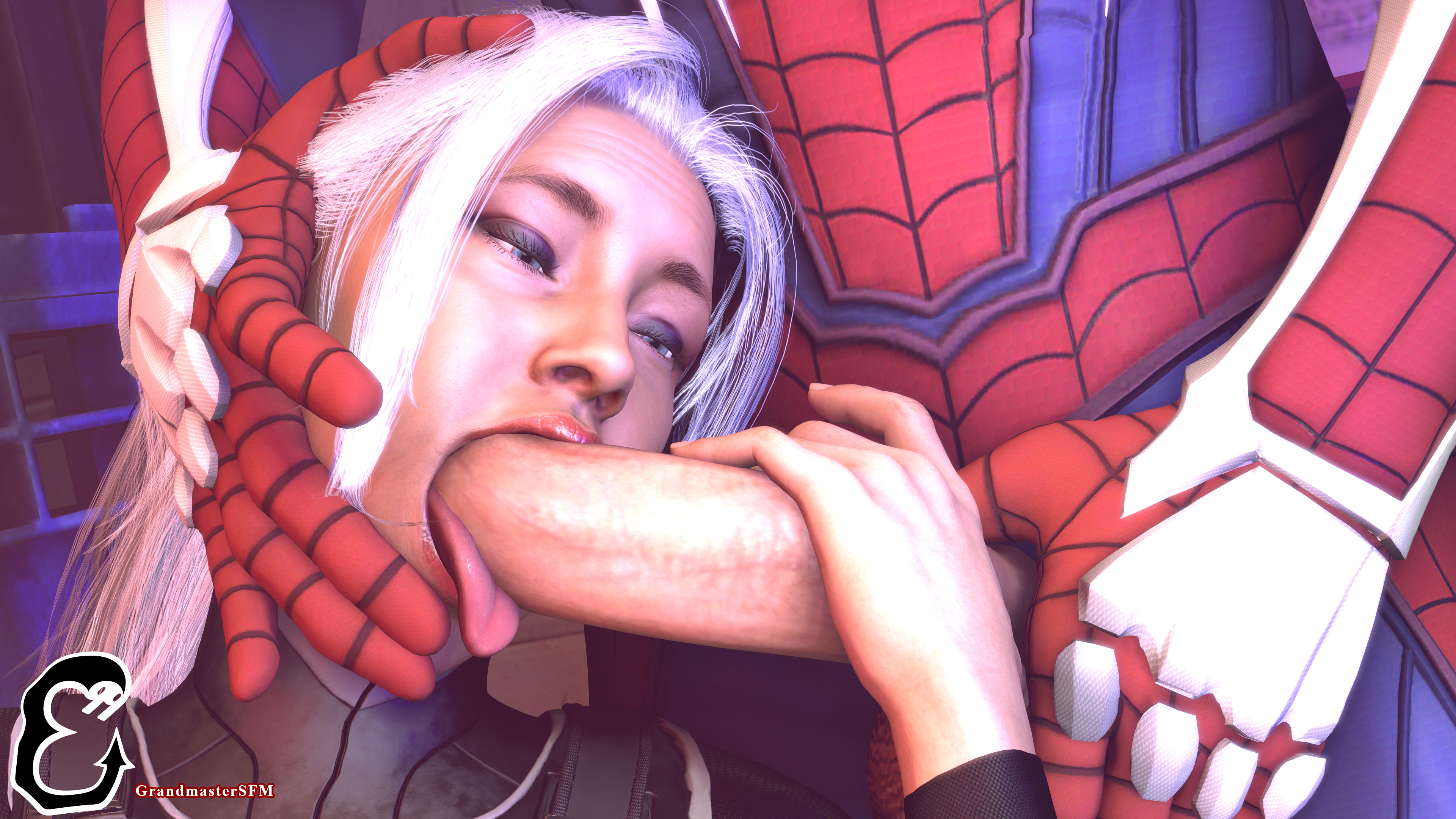 Kitty Needs Her Milk Spider-man Spiderman Peter Parker Black Cat Felicia Hardy Marvel Source Filmmaker Sfm Blowjob Sloppy Blowjob Oral Sex Oral Sucking Cock Sucking 14