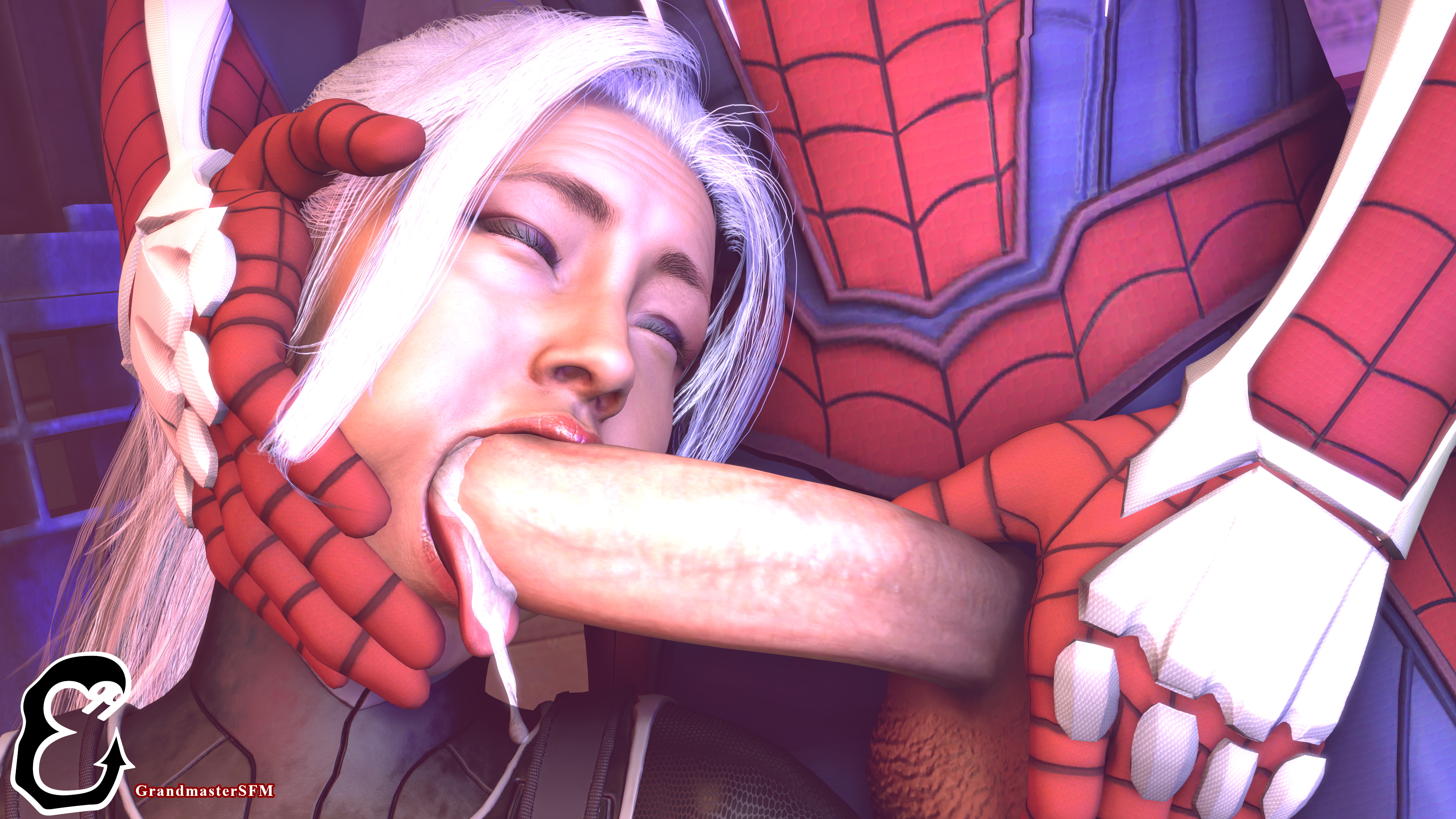 Kitty Needs Her Milk Spider-man Spiderman Peter Parker Black Cat Felicia Hardy Marvel Source Filmmaker Sfm Blowjob Sloppy Blowjob Oral Sex Oral Sucking Cock Sucking 24