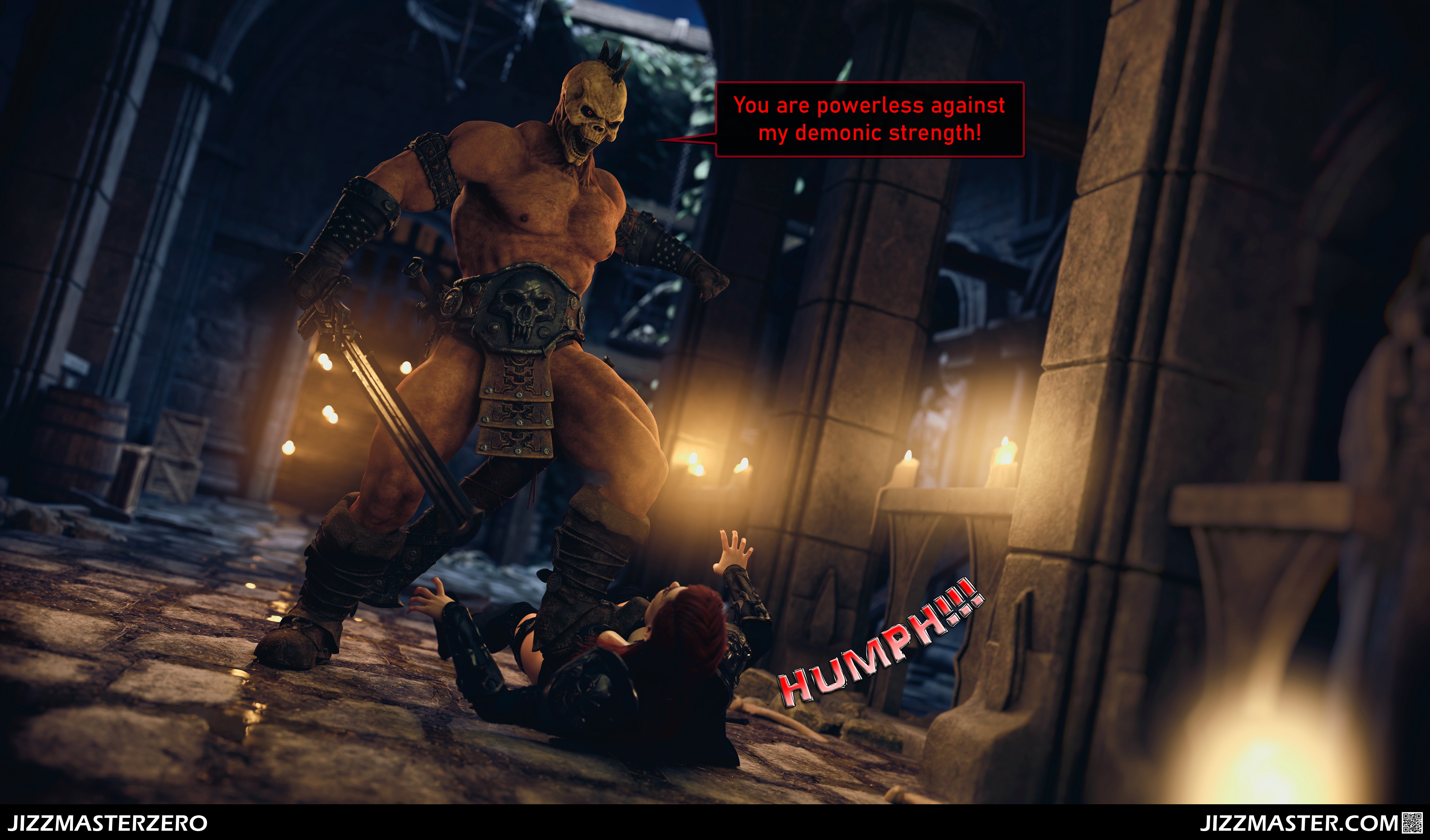 Erynthel & Miralyn VS The Demon Spawn 08