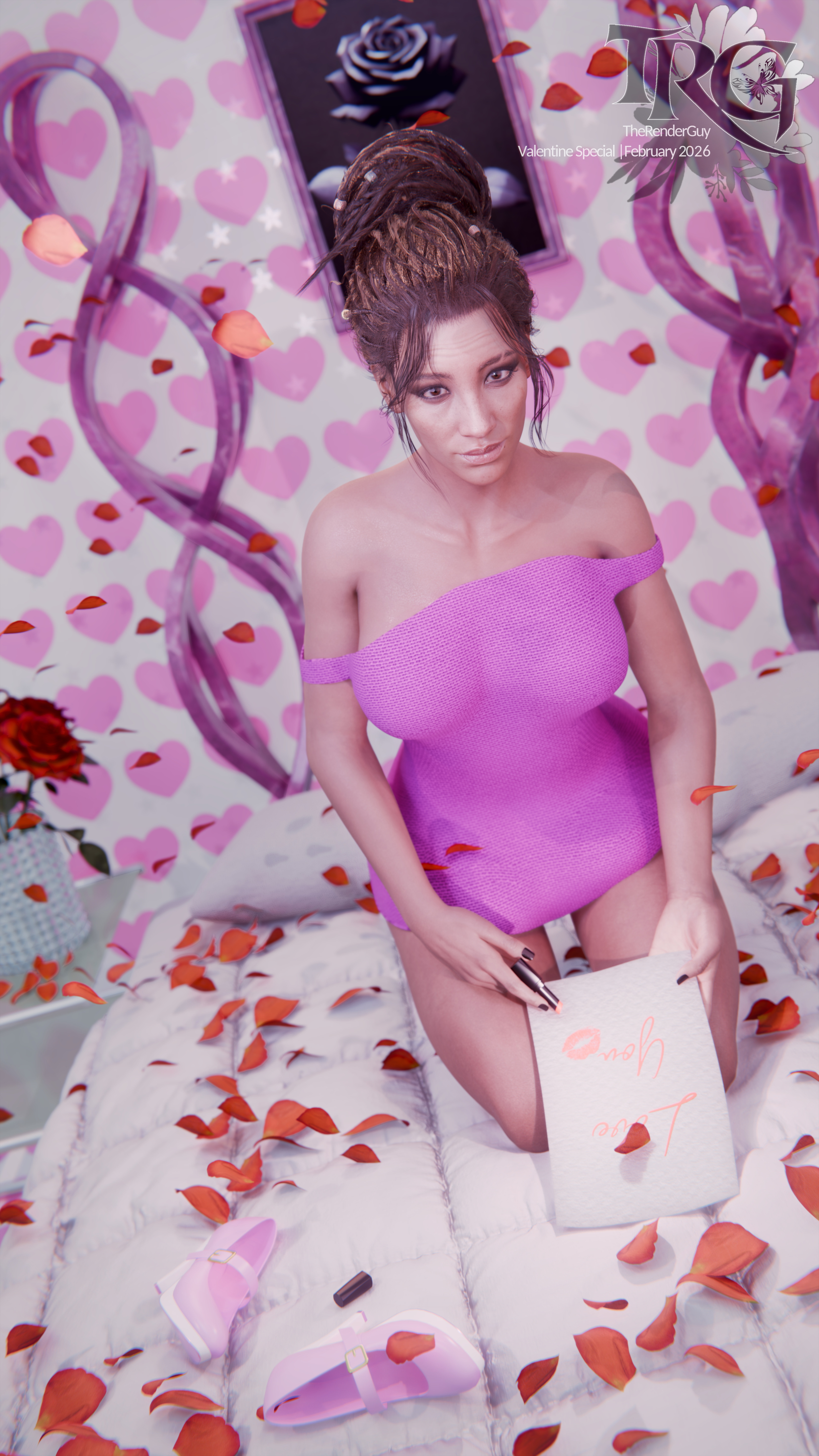 Valentine Special  Panam  Pink 1