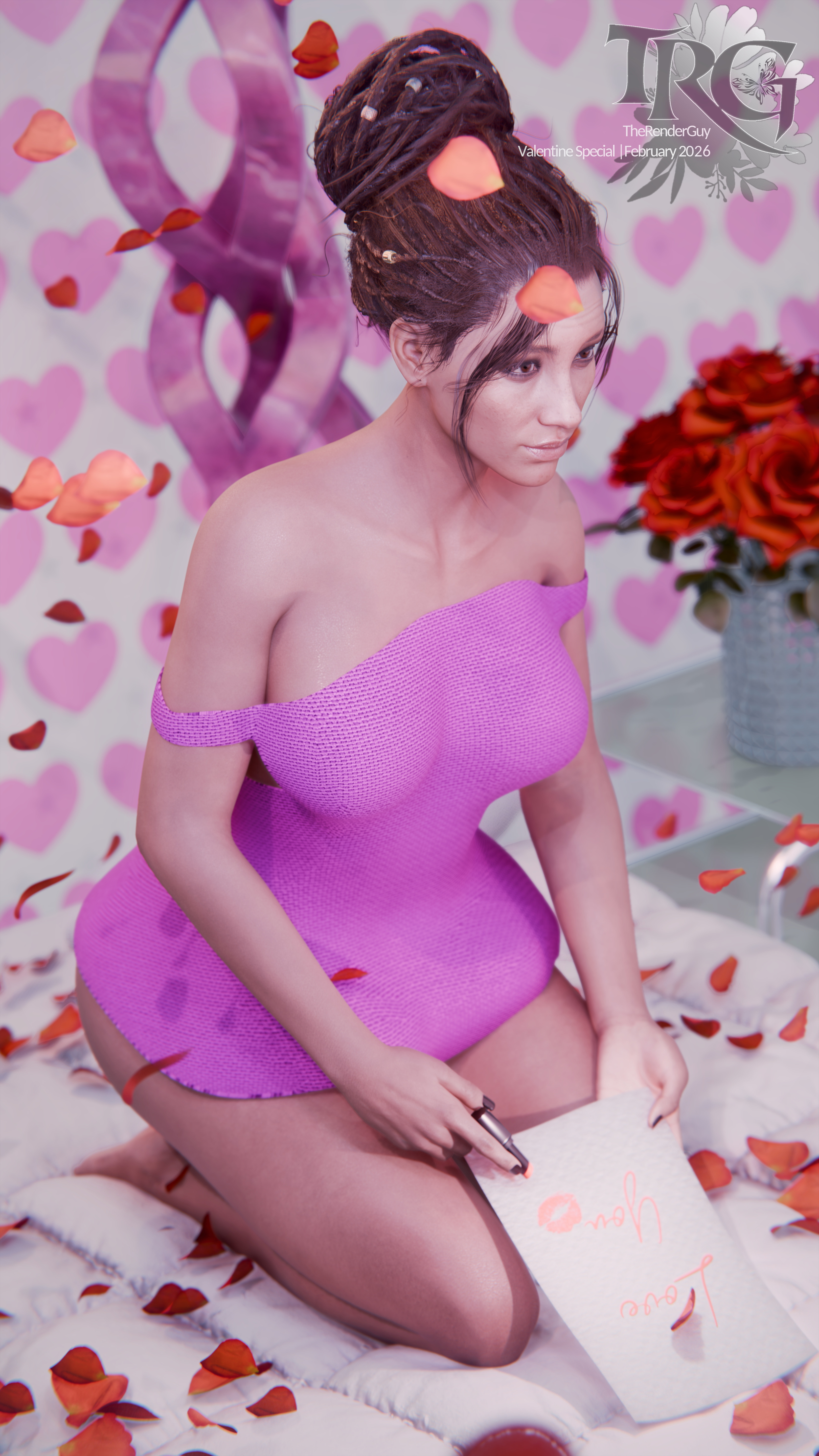 Valentine Special  Panam  Pink 2