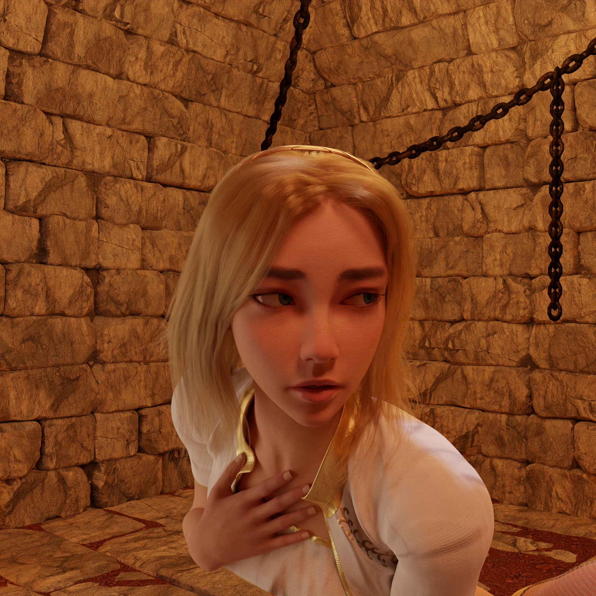 Lux dungeon Lux League Of Legends 3d Porn Dungeon Naked Nude Small Boobs Small Tits Teen Pussy Prison 2