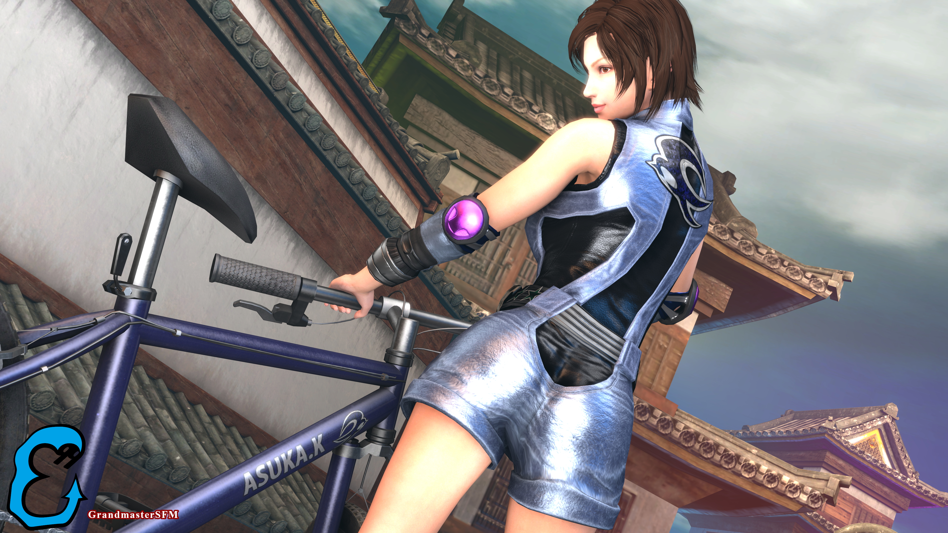Asuke s Bootyful Bicyle Tekken Tekken 7 Asuka Kazama Source Filmmaker Sfm