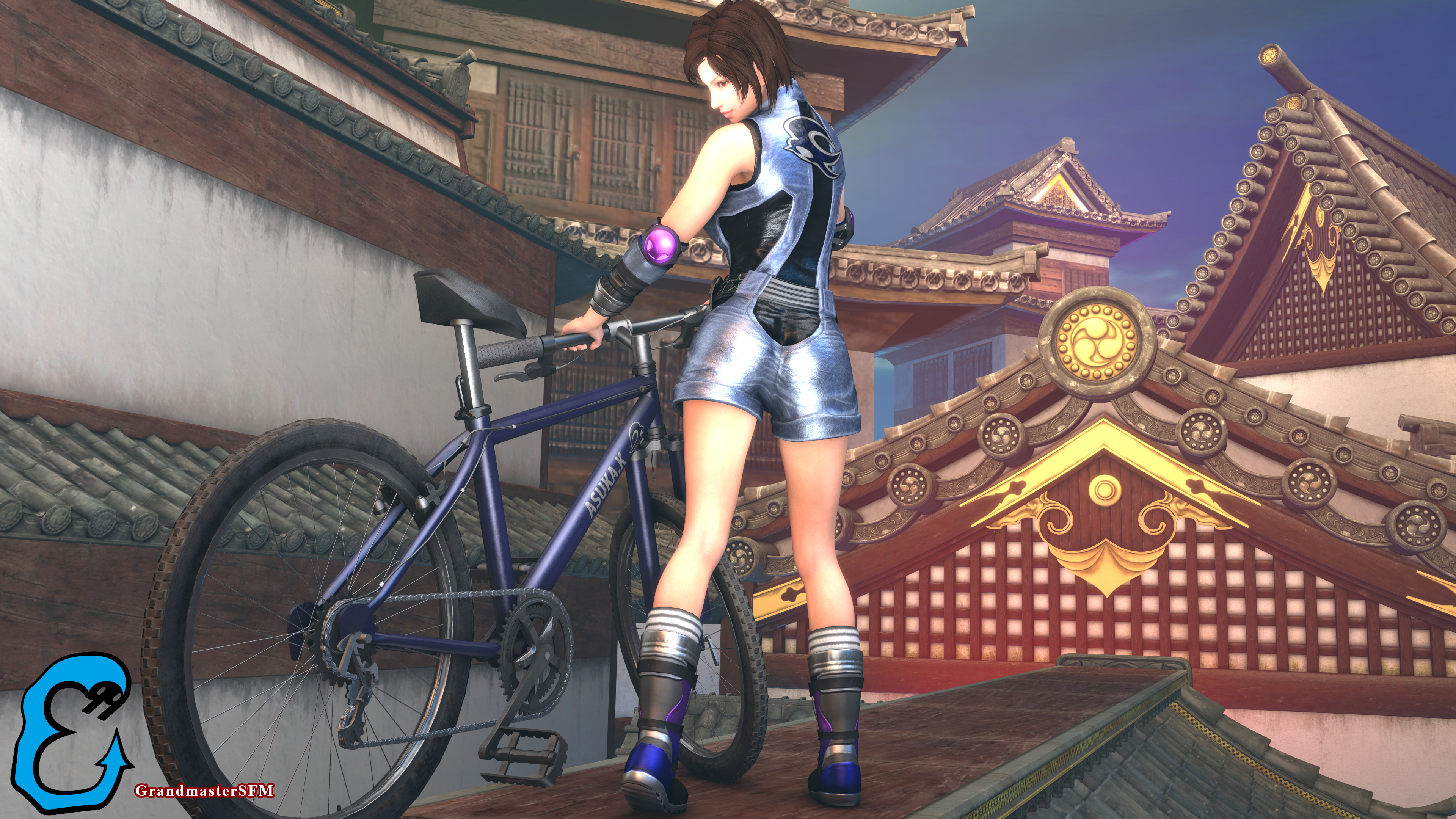 Asuke s Bootyful Bicyle Tekken Tekken 7 Asuka Kazama Source Filmmaker Sfm 3