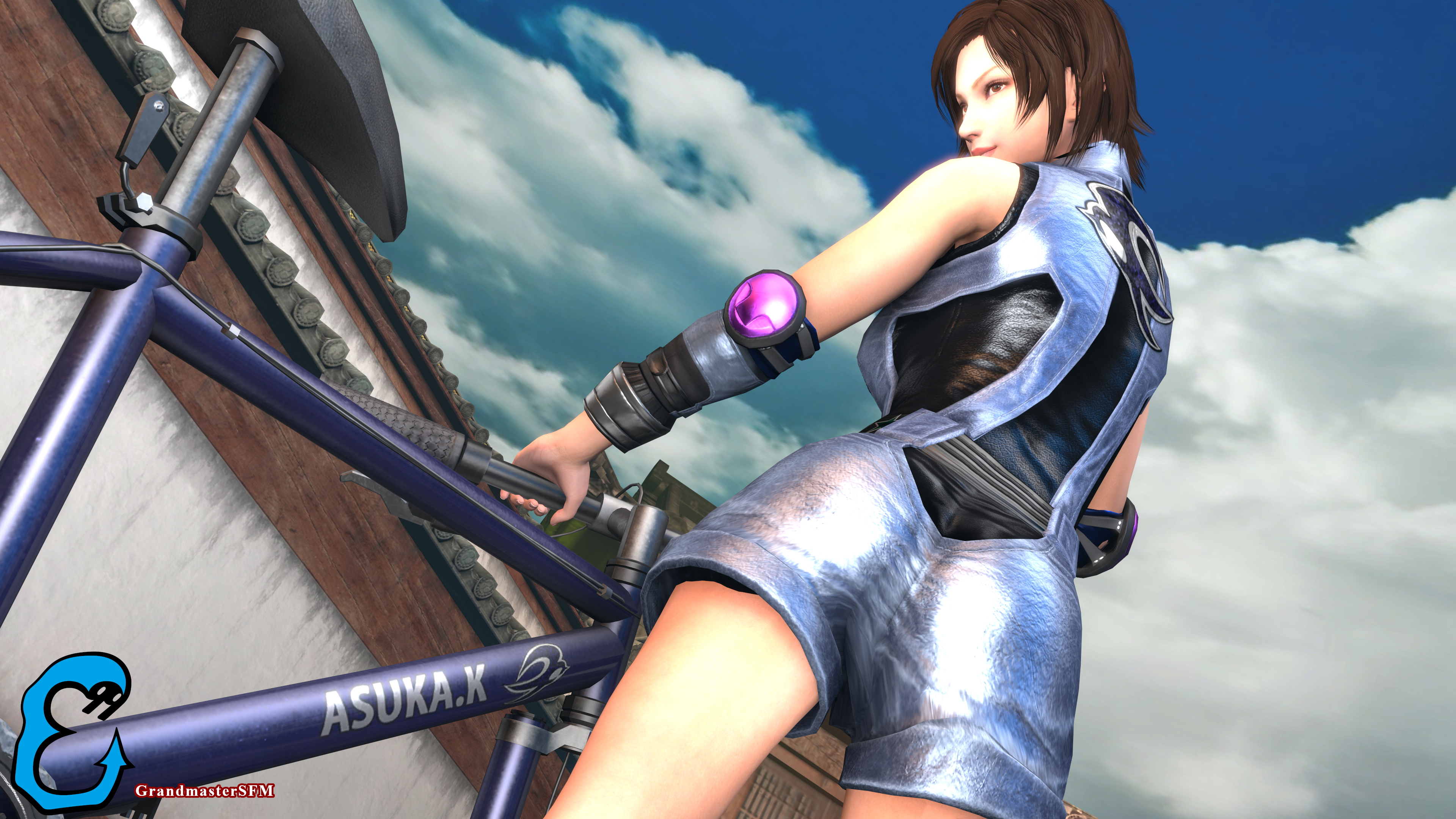 Asuke s Bootyful Bicyle Tekken Tekken 7 Asuka Kazama Source Filmmaker Sfm 7