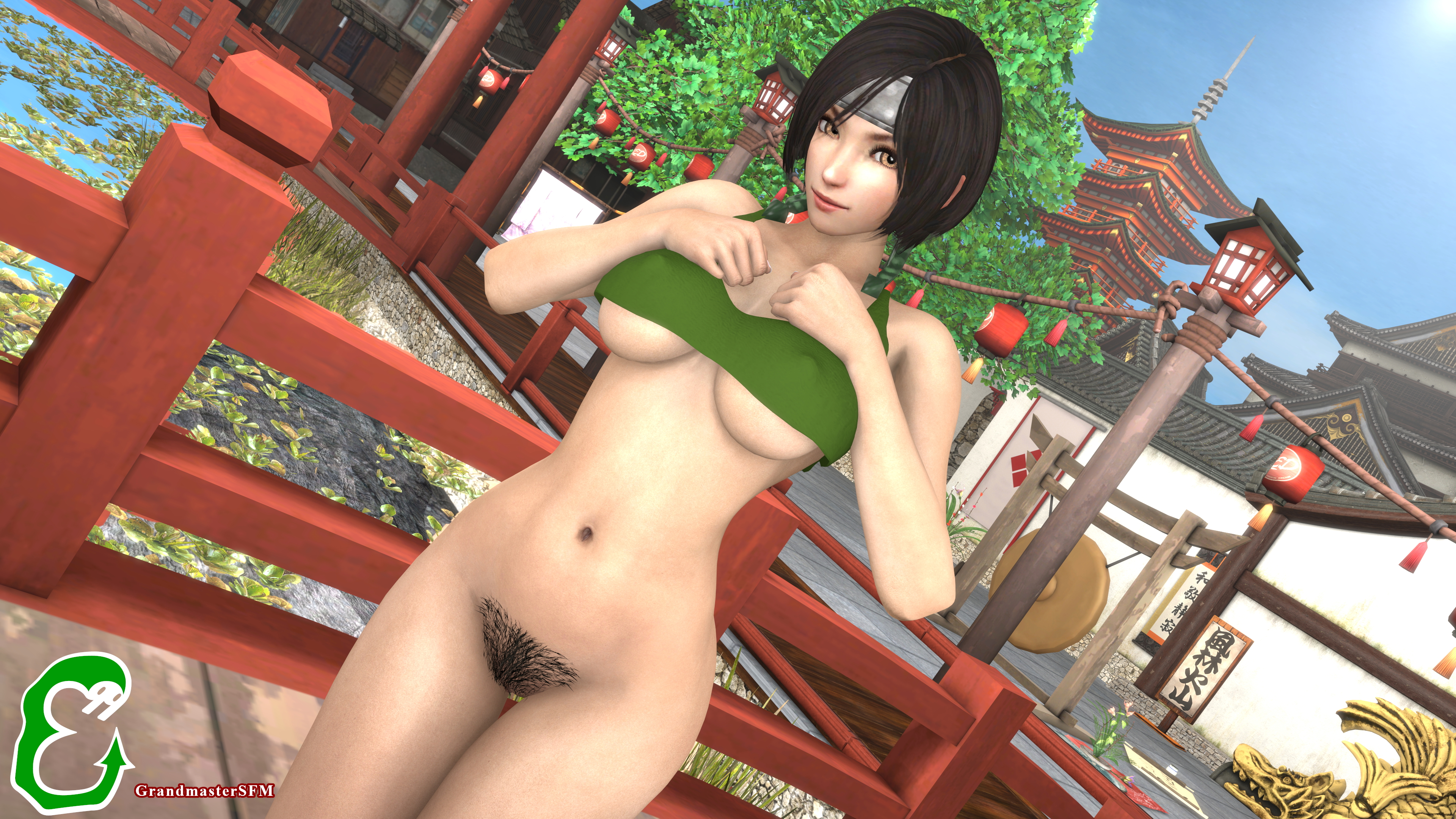 Gift From Wutai Final Fantasy Final Fantasy 7 Final Fantasy VII Ff7 Yuffie Kisaragi Finalfantasy Source Filmmaker Sfm Hairy Pussy Hairy Pubic Hair Pregnant 8