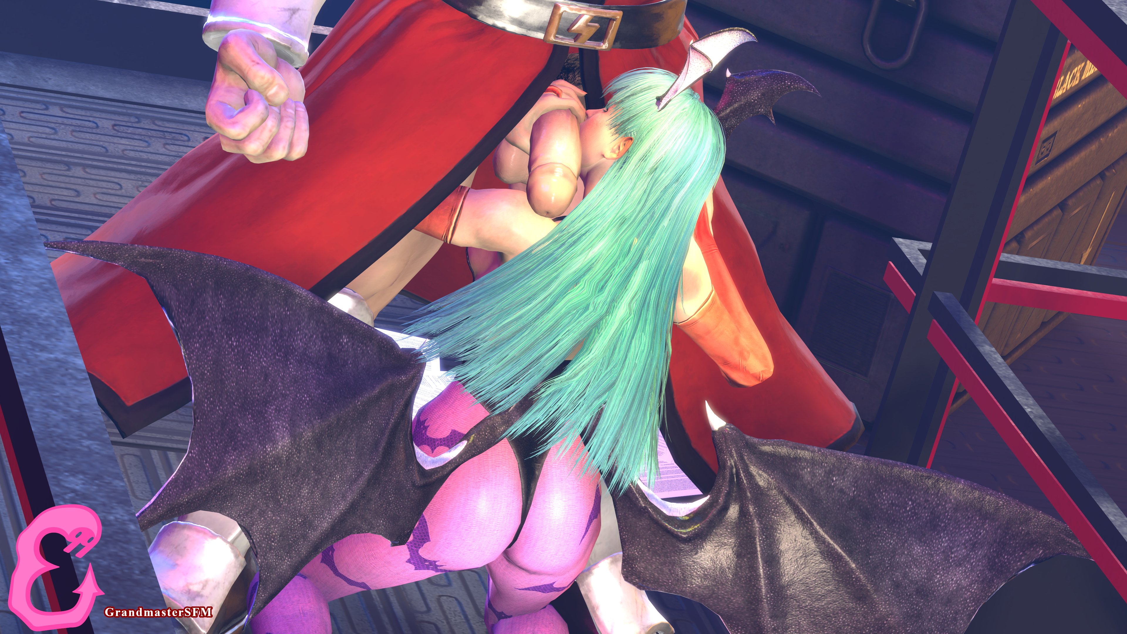 My Bison Street Fighter Sfv Darkstalkers Morrigan Aensland Street Fighter V Source Filmmaker Sfm 2