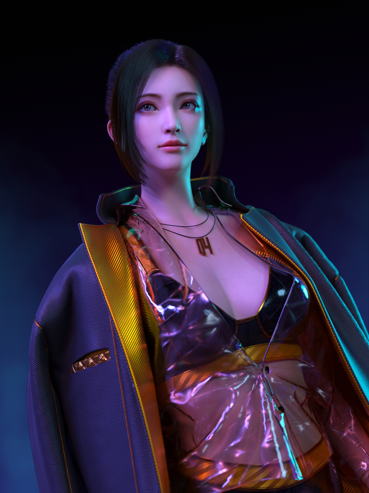 DiaoChan Cyberpunk Diao Chan Dynasty Warriors 
