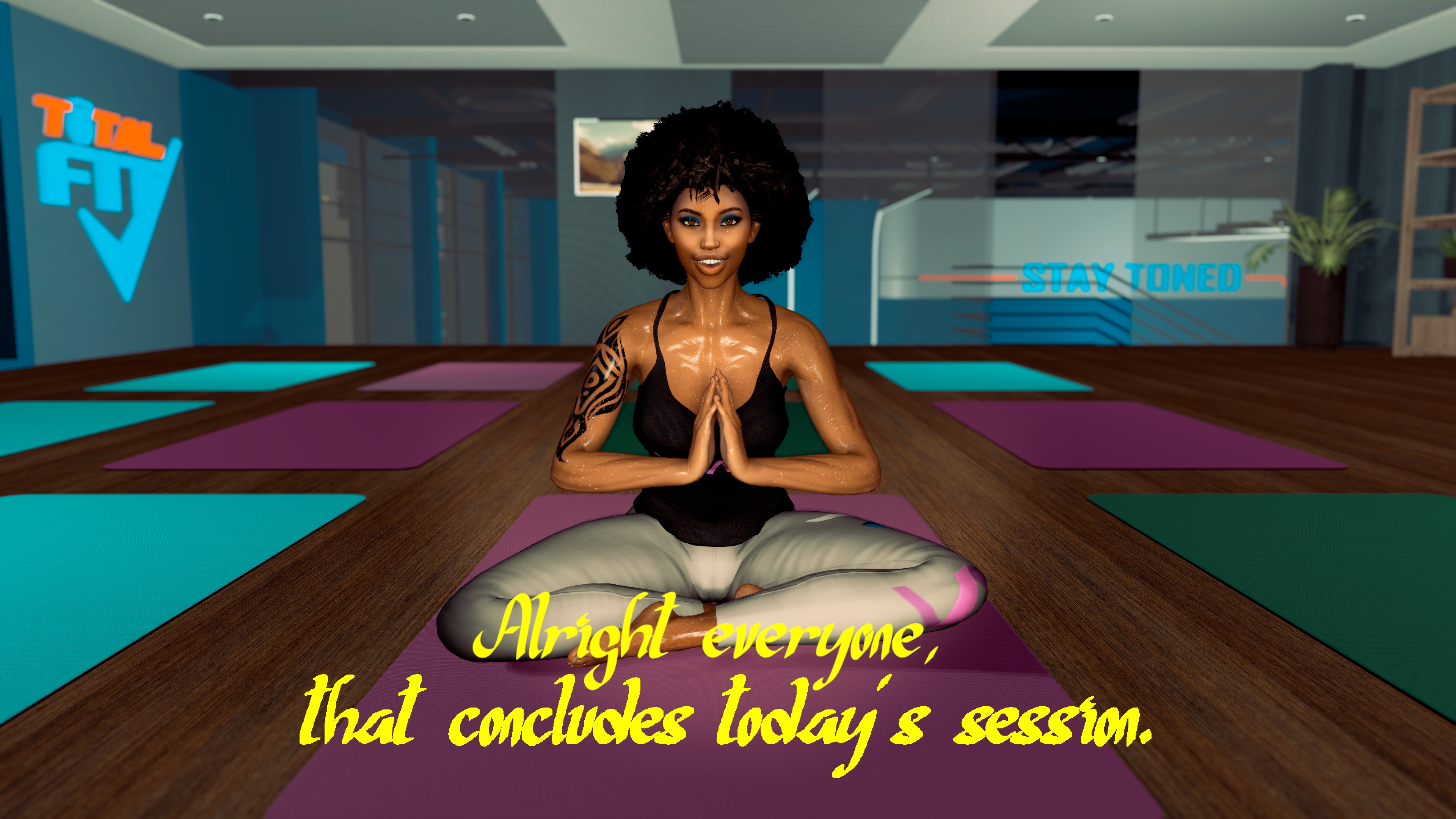 Stretching Out  Ebony Interracial Big Dick Bwc Gym Yoga Deep throat Cum Covered Piledrive Ass Up Fingering Pussy Cunnilingus Anal 6