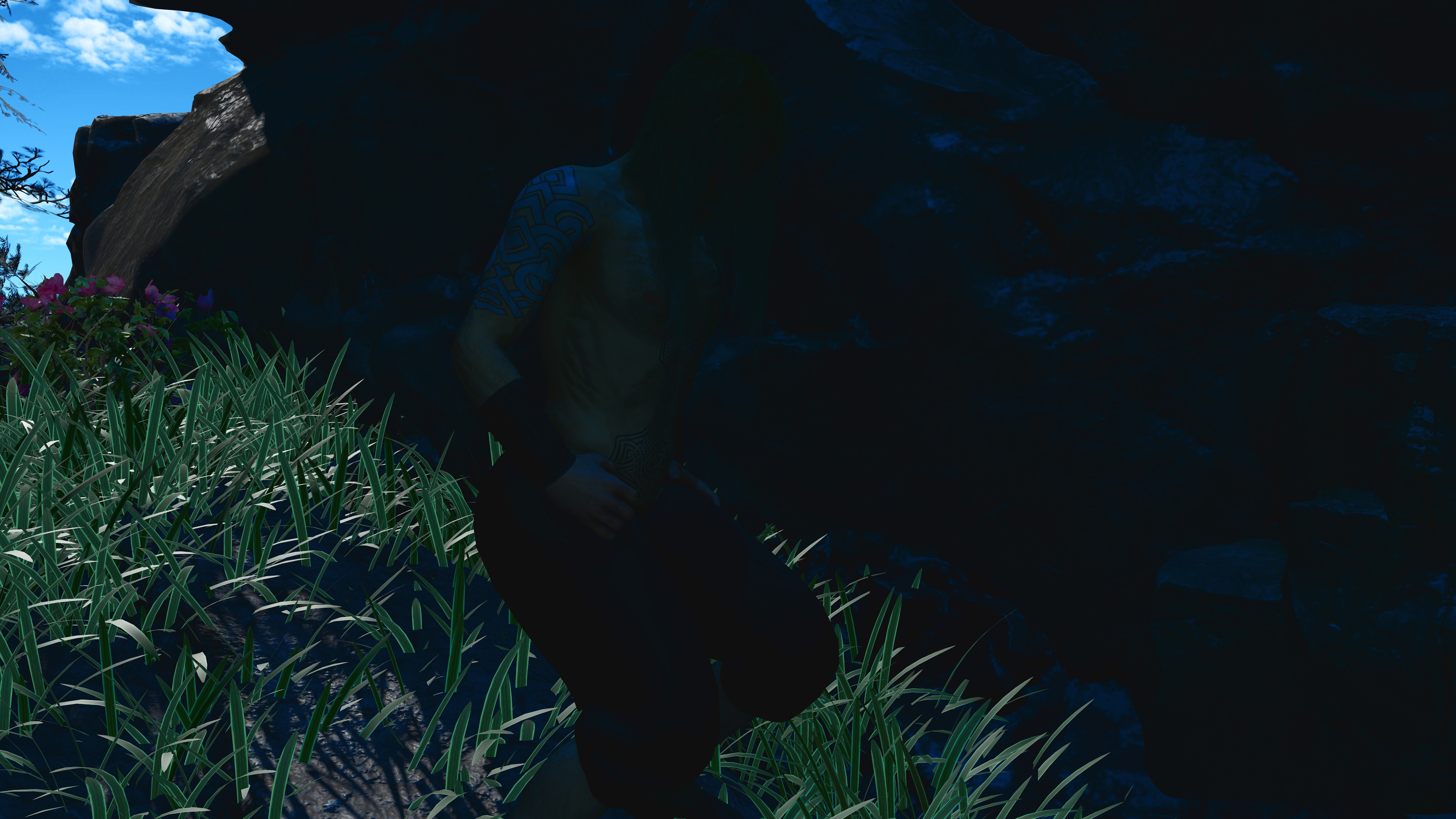 Sacred Waters Pt. 1  Red head Elf Nymph Waterfall Outdoors Outdoor Sex Big Dick Freckles Seduction Creampie Viking Licking Cock 18