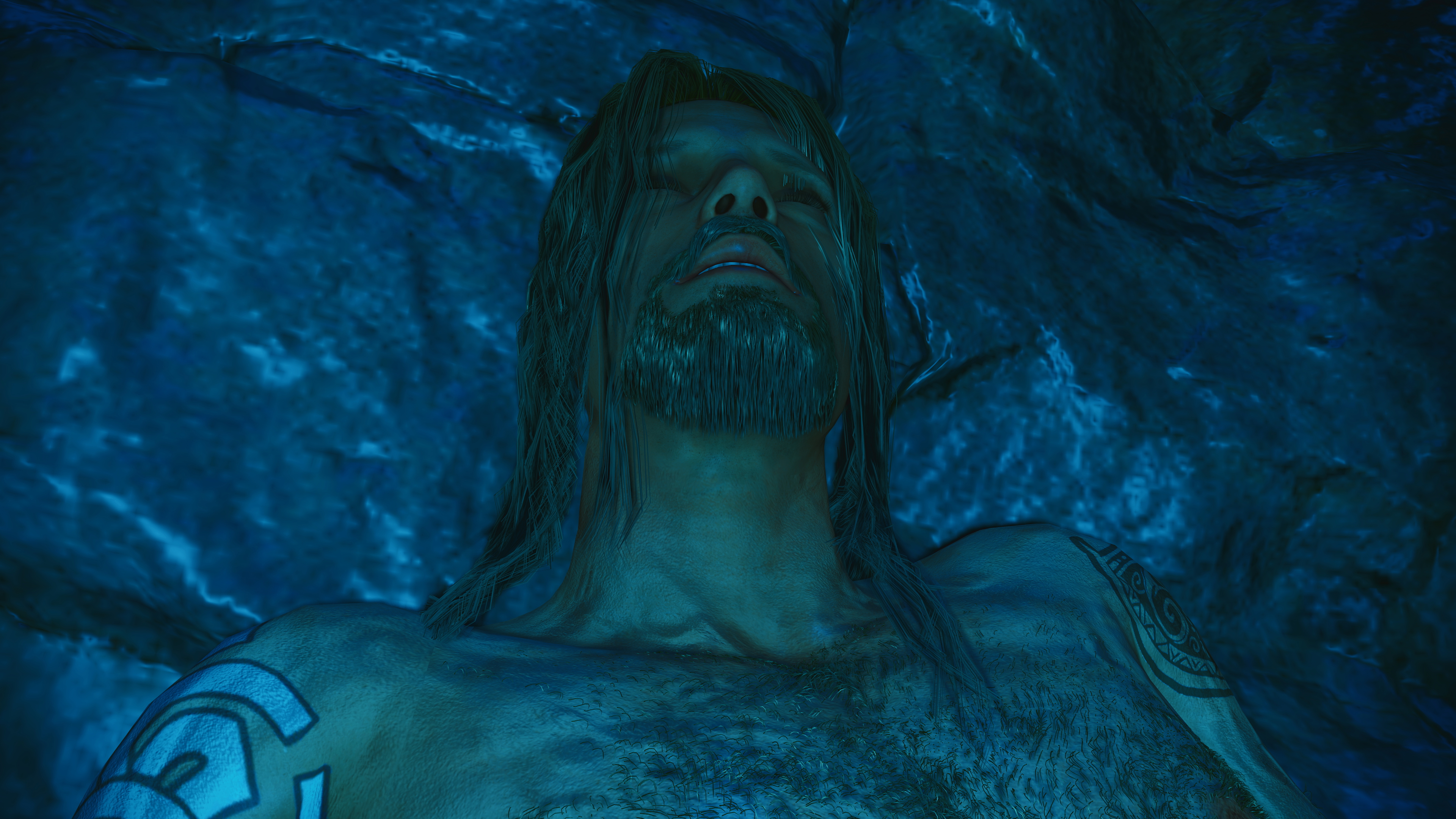 Sacred Waters Pt. 1  Red head Elf Nymph Waterfall Outdoors Outdoor Sex Big Dick Freckles Seduction Creampie Viking Licking Cock 24
