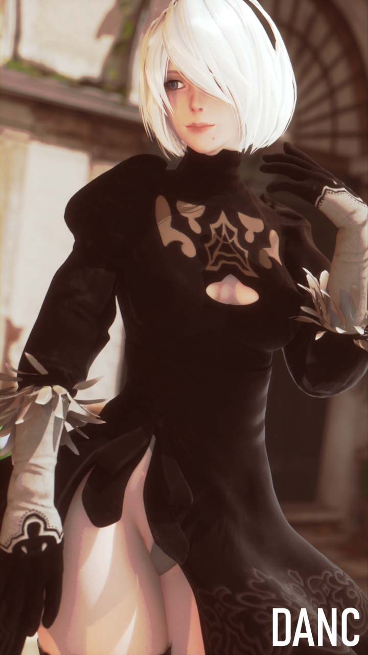 2B FANART 2b Nier Automata Nude Sexy 2