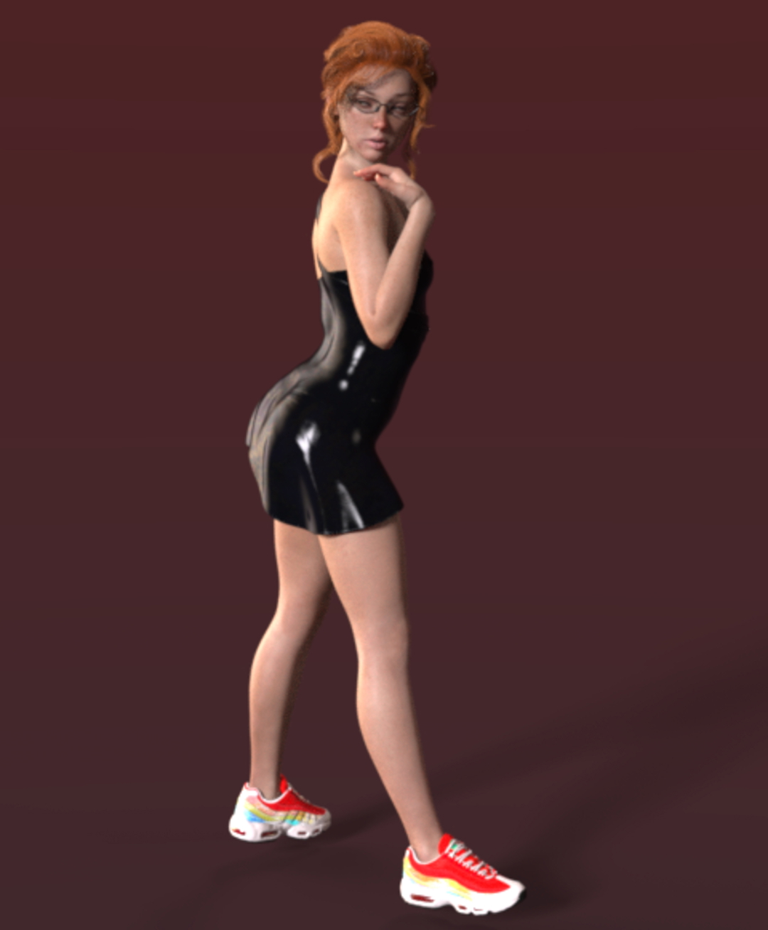 Azra  a sexy girl  posing sensually.