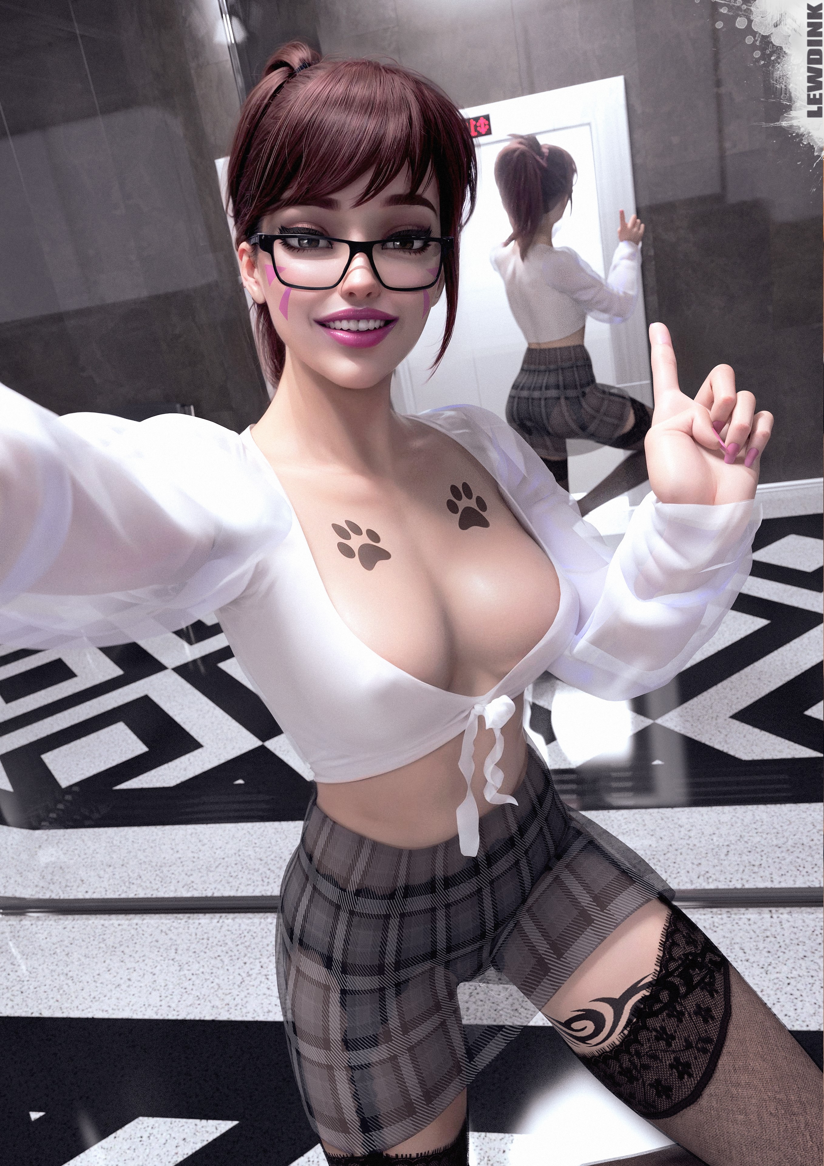This time  Dva is coming to town to help Widow on her workplace  and they re about to have another crazy day together  everything put on their OF for their fans!