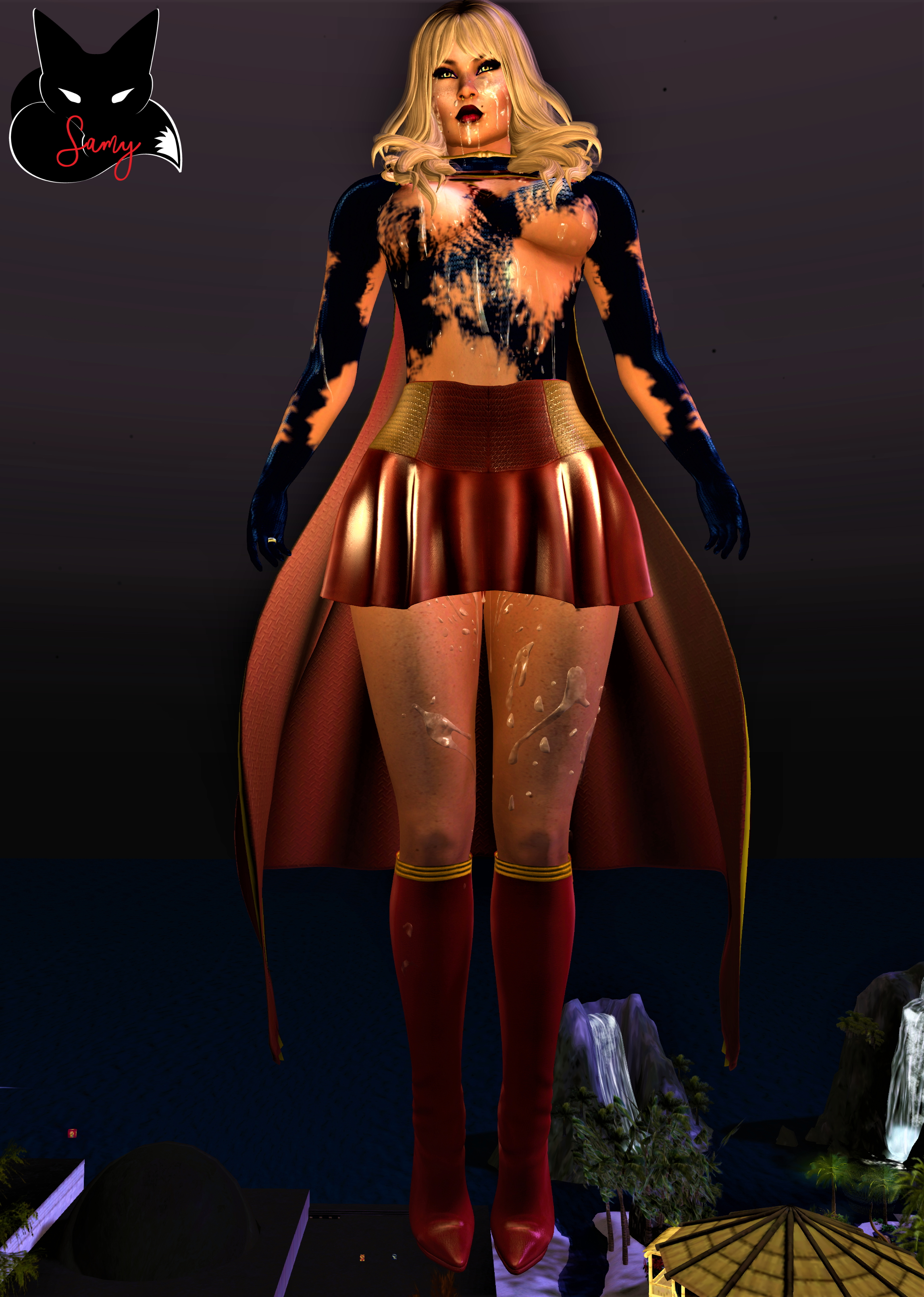 Old Shots on Second Life Spidergwen Marvel Dc Comics Supergirl Wonder Woman Iron Man Captain Marvel Power Girl Harley Quinn Catwoman Dc Second Life Nakedfemale Cum Covered Cum Drip 10