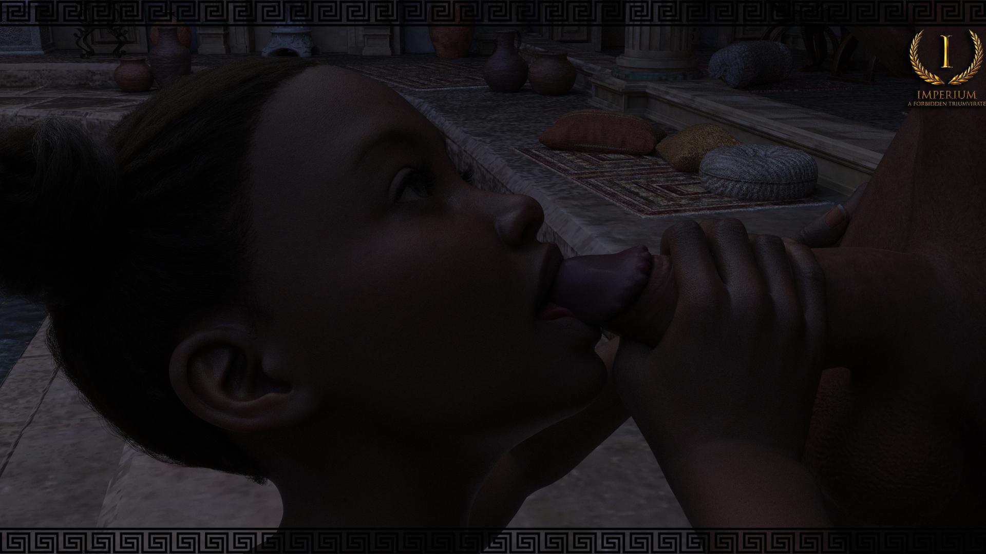 Ep.3 - Whispers in Ostia  Neytiri please her master Original Original Character 3d Girl Small Tits Small Boobs Small Girl Lips Lollipop