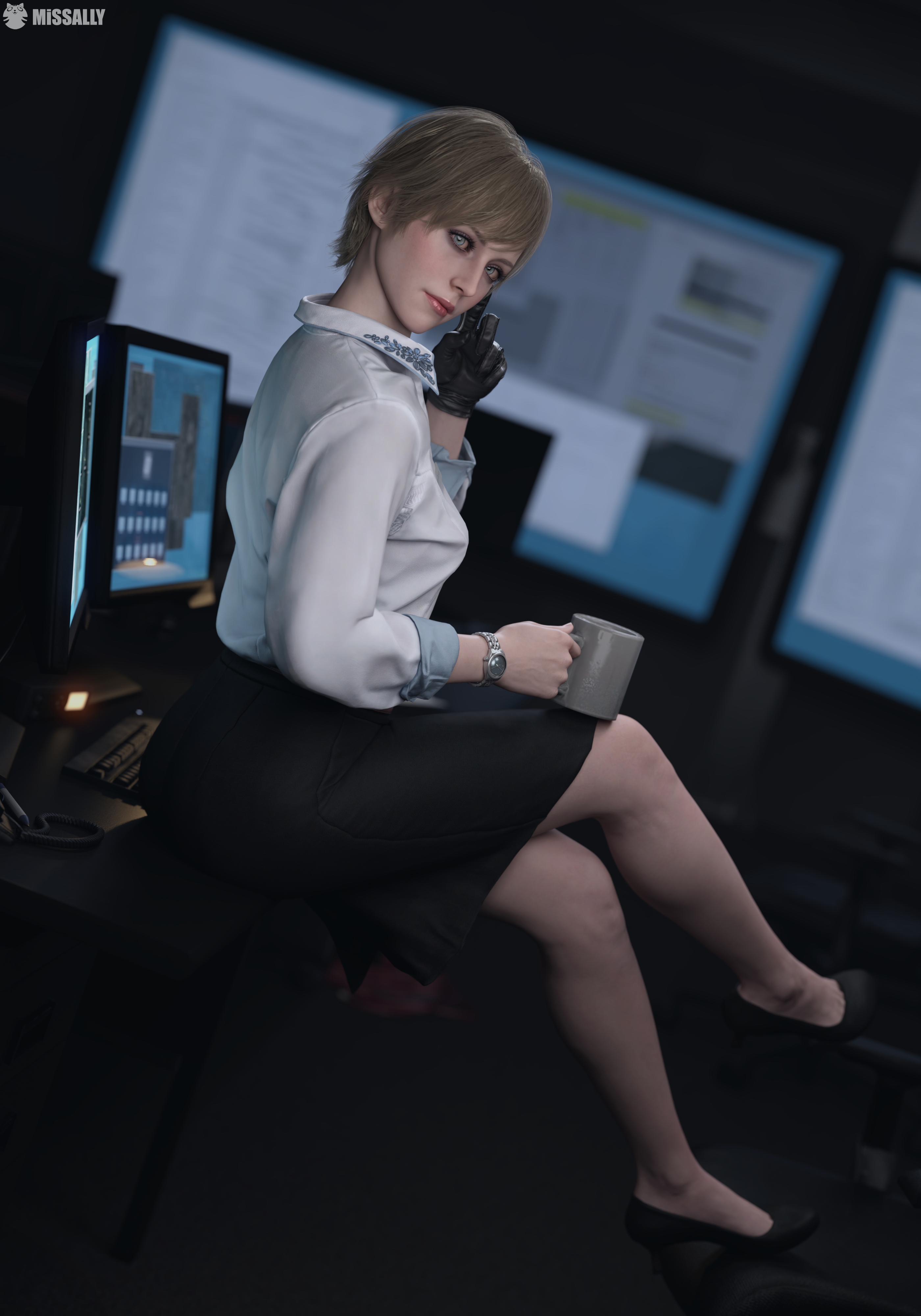 Sherry Birkin  Resident evil Sherry Birkin Resident Evil Blond Hair 2