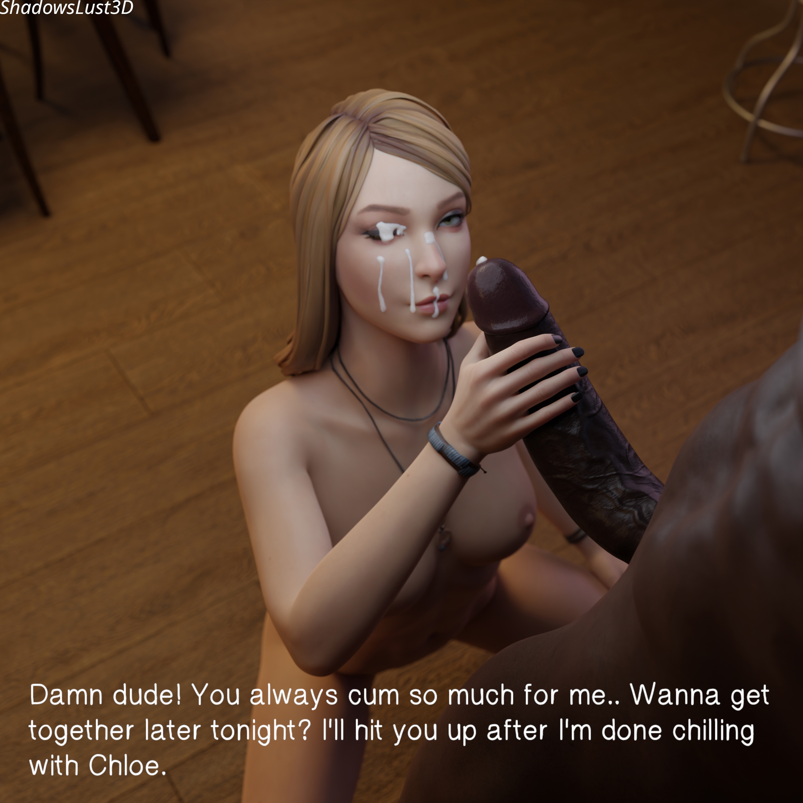 Rachel s Extra Coffee Cream On Her Way To Chloe s  Life Is Strange Rachel Amber Big Dick Big Cock Female Hot Nude Cum Facial Blendernsfw 2
