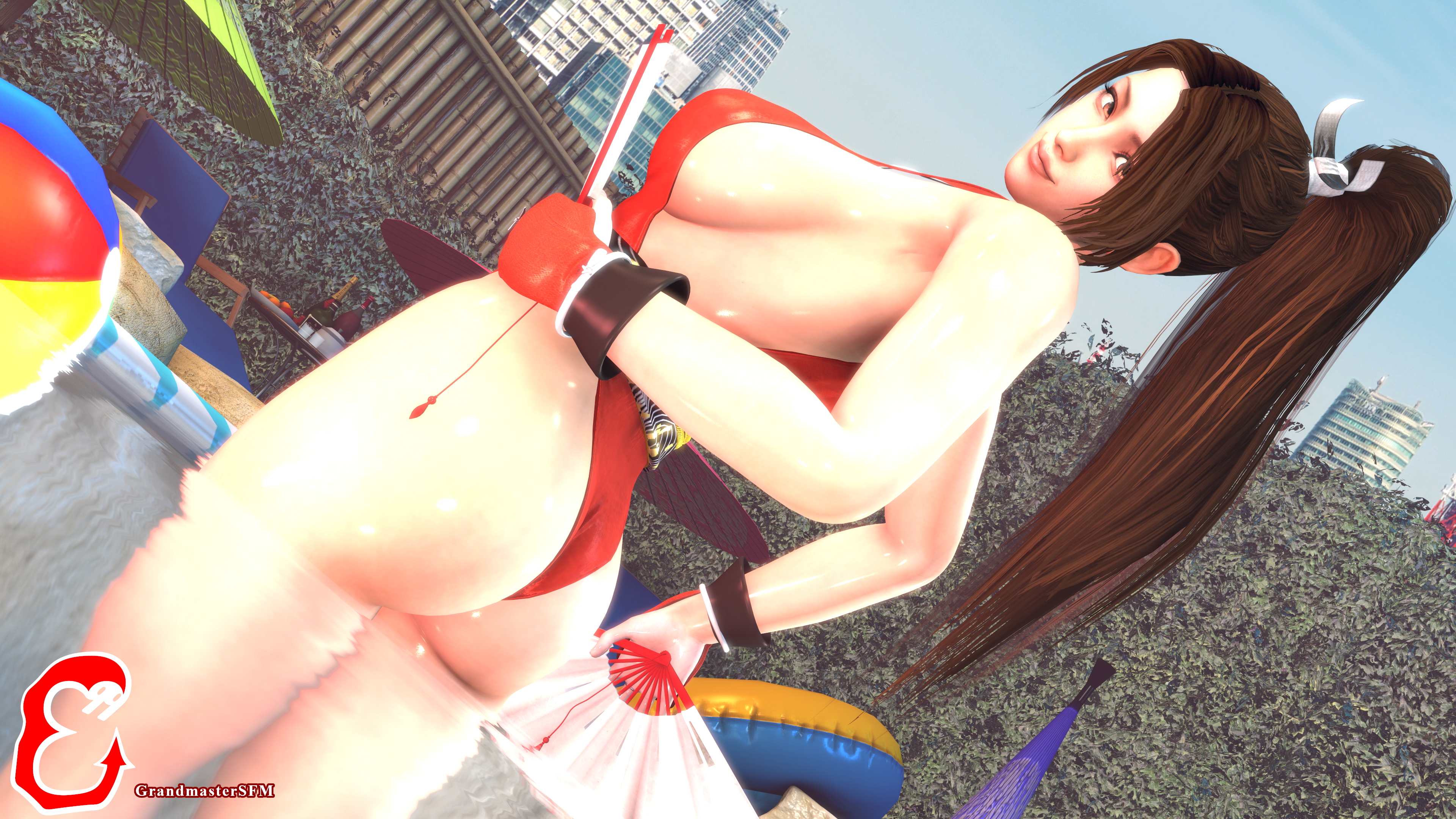 Mai s Fat Ass Mai Shiranui Fatal Fury Dead Or Alive Kof Source Filmmaker Sfm