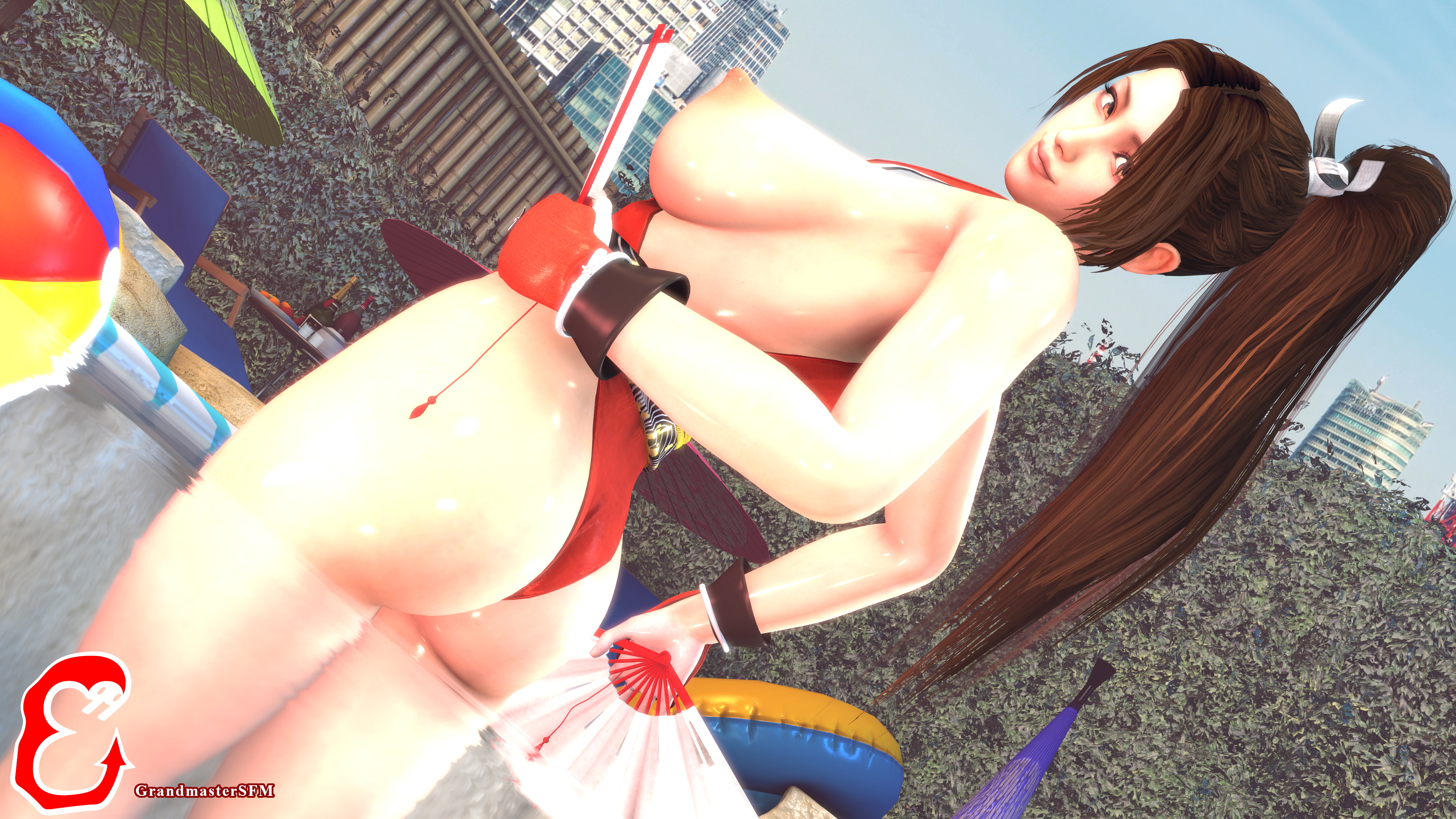Mai s Fat Ass Mai Shiranui Fatal Fury Dead Or Alive Kof Source Filmmaker Sfm 2