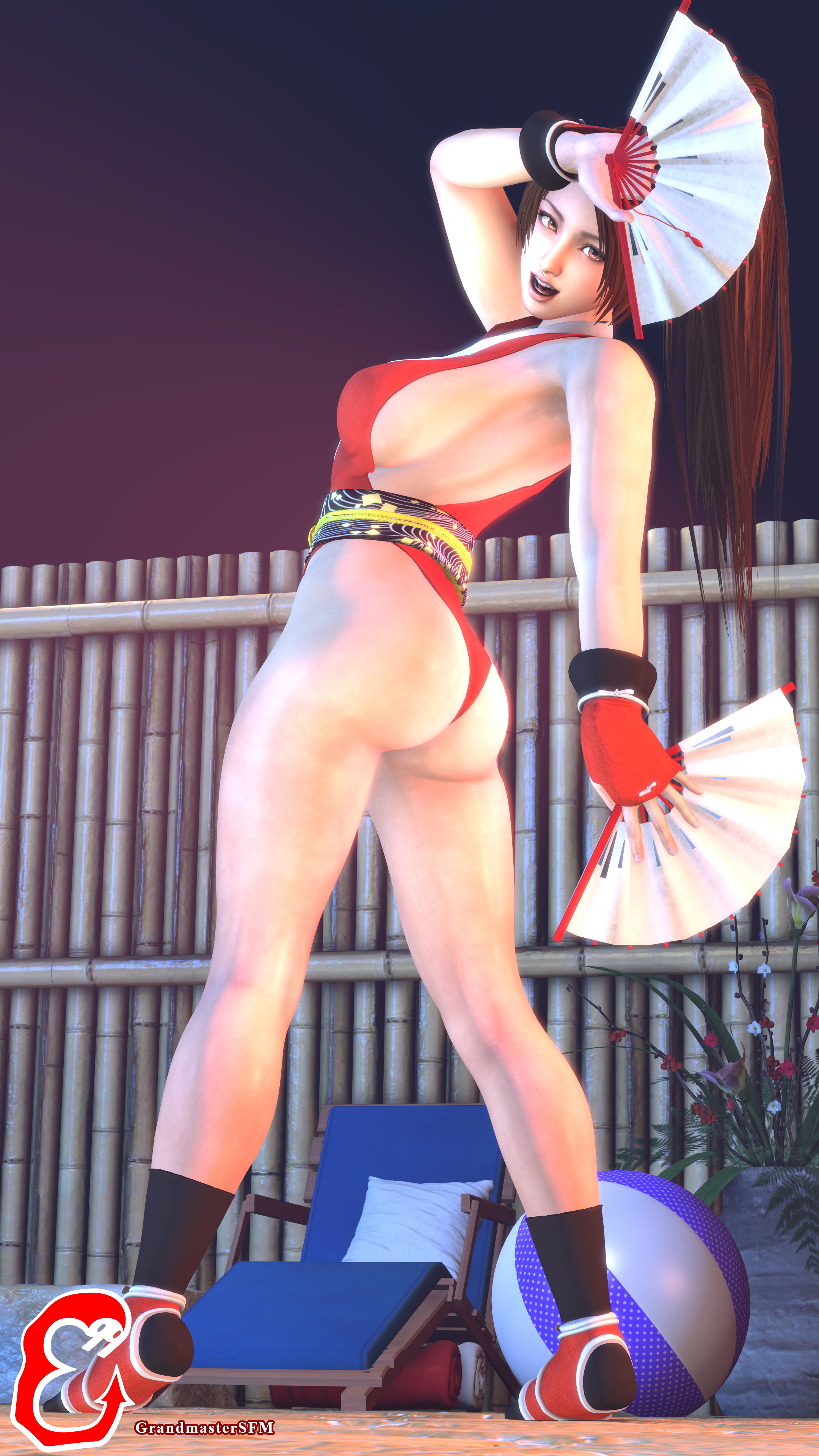 Fantastic Booty Mai Shiranui Fatal Fury Doa Dead Or Alive Kof King Of Fighters Source Filmmaker Sfm