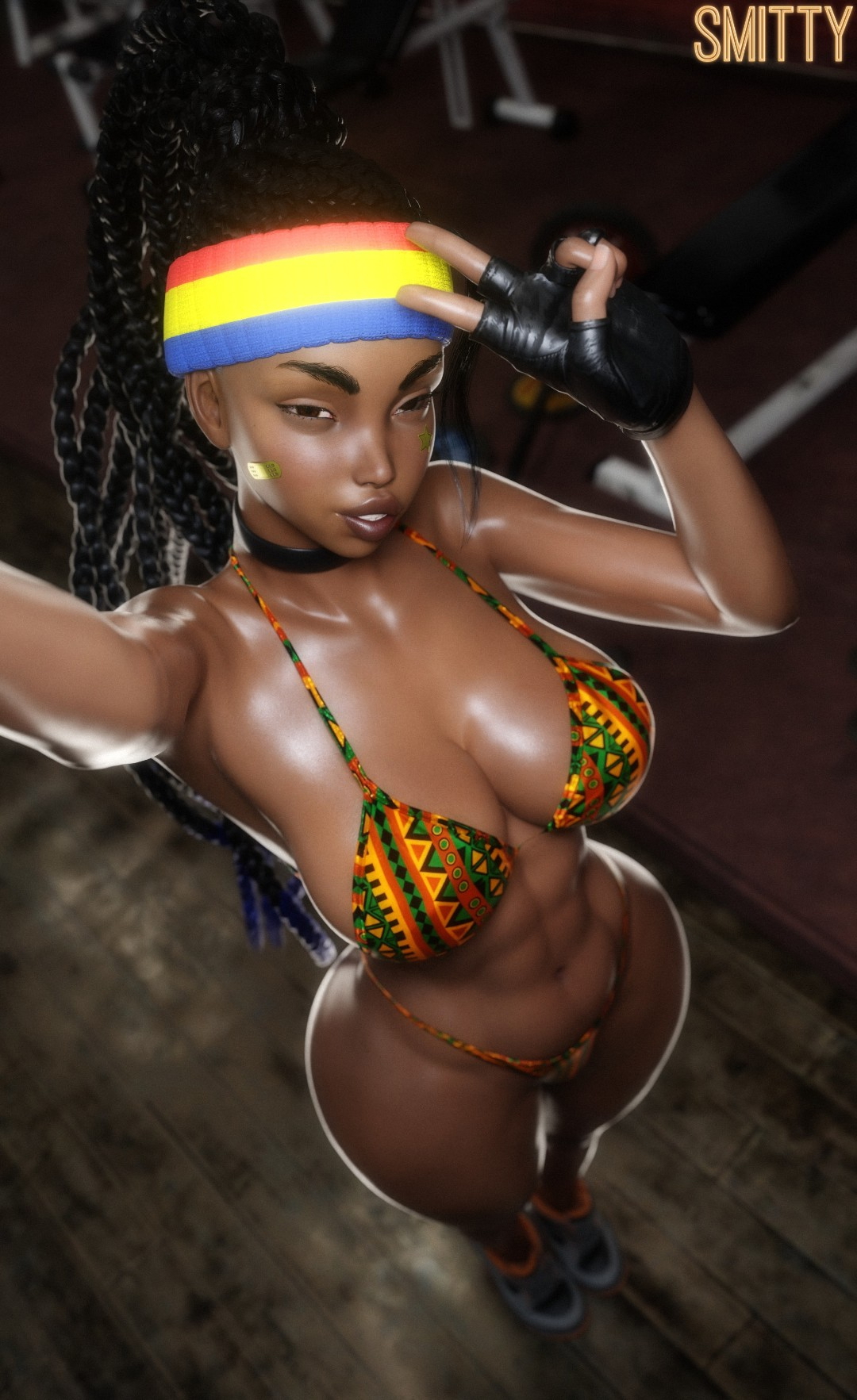 💙Kimberly Jackson💛 Kimberly (street Fighter) Kimberly Jackson Brownskin Hot Sexy Ass Cutegirl Cute Ass Big Ass 11