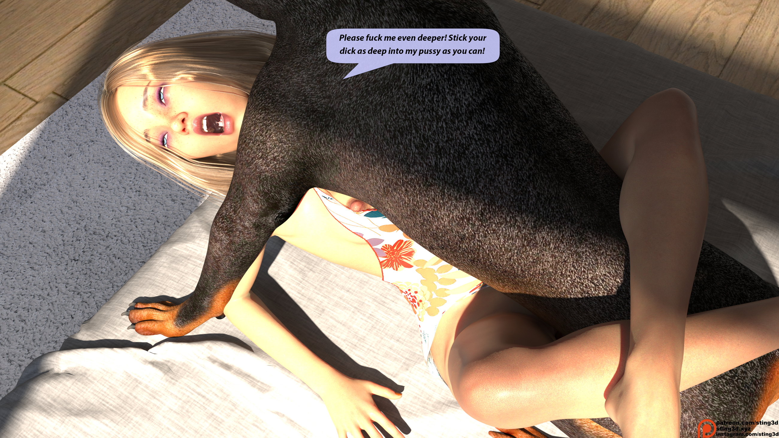 The Secret Room  Bestiality Dog Saliva Drooling Anal 3