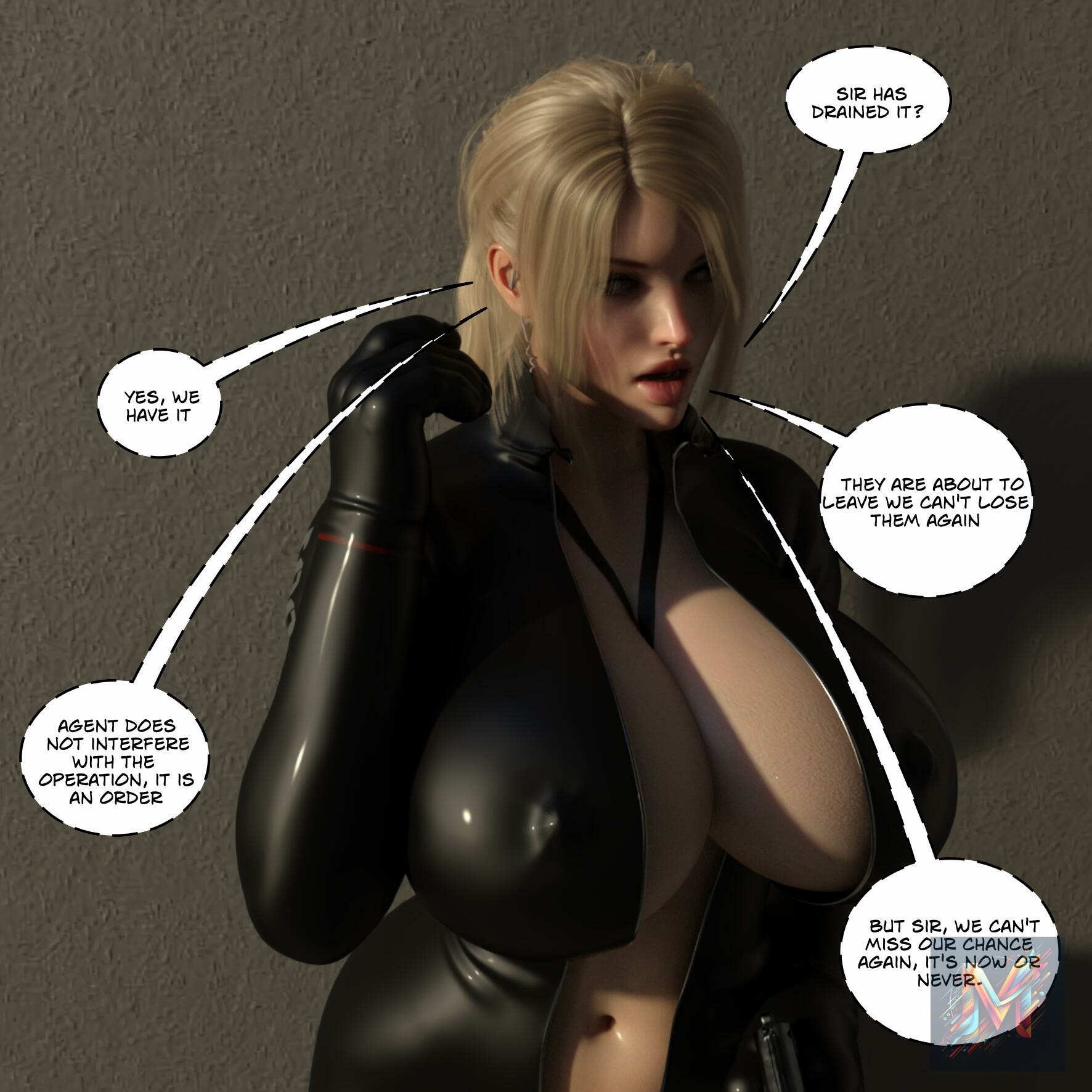 SPY GAME CHAPTER 01  Original Series Cheating Big Breasts Big Ass Muscle Bondage Vaginal Penetration 20
