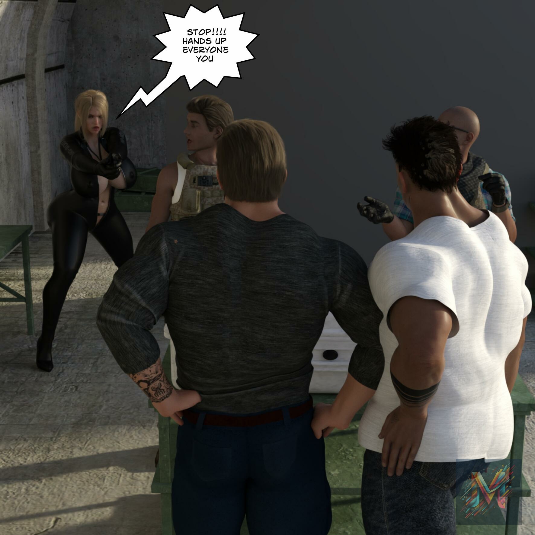 SPY GAME CHAPTER 01  Original Series Cheating Big Breasts Big Ass Muscle Bondage Vaginal Penetration 22