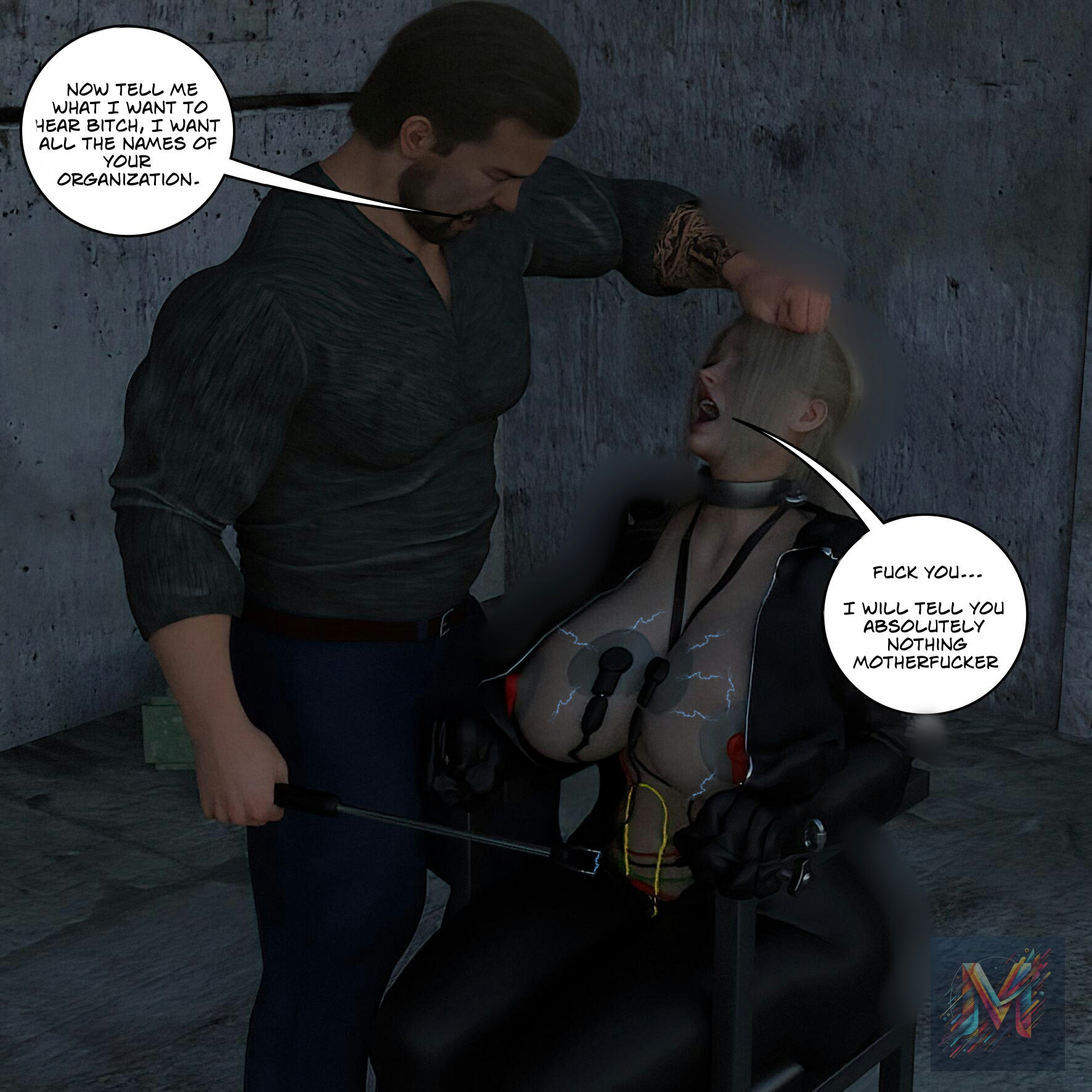 SPY GAME CHAPTER 01  Original Series Cheating Big Breasts Big Ass Muscle Bondage Vaginal Penetration 29
