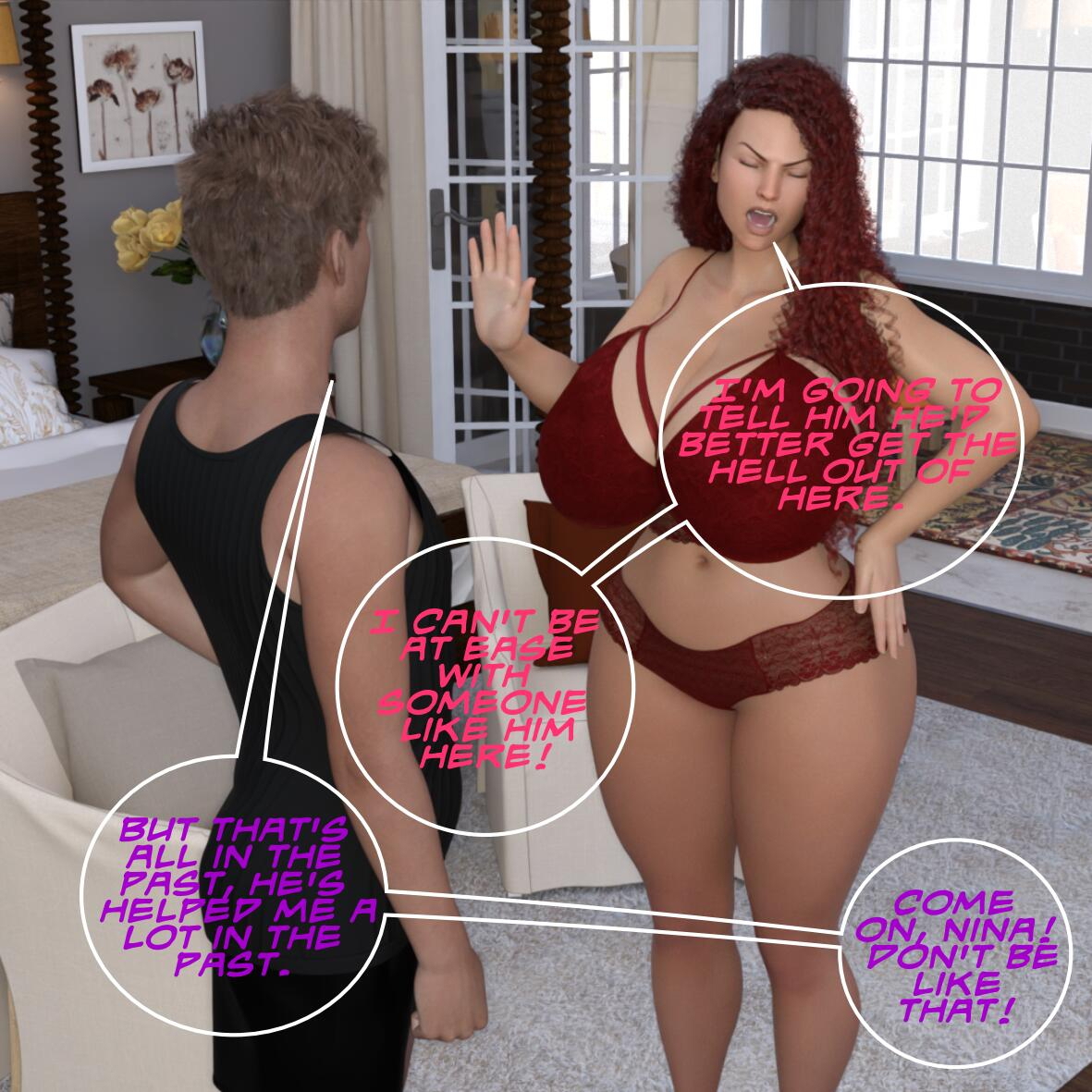 Taming an unbreakable Wife Chapter 01  Big Ass Big boobs Muscle Original Character Original Series Cheating Netorare Comic Nsfw Big Dick Bondage 9