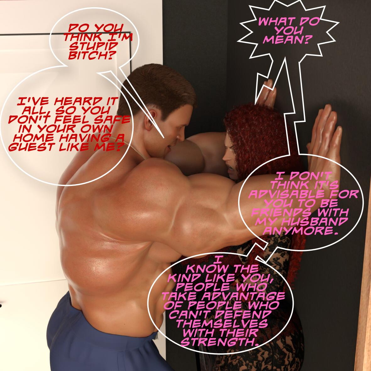Taming an unbreakable Wife Chapter 01  Big Ass Big boobs Muscle Original Character Original Series Cheating Netorare Comic Nsfw Big Dick Bondage 13