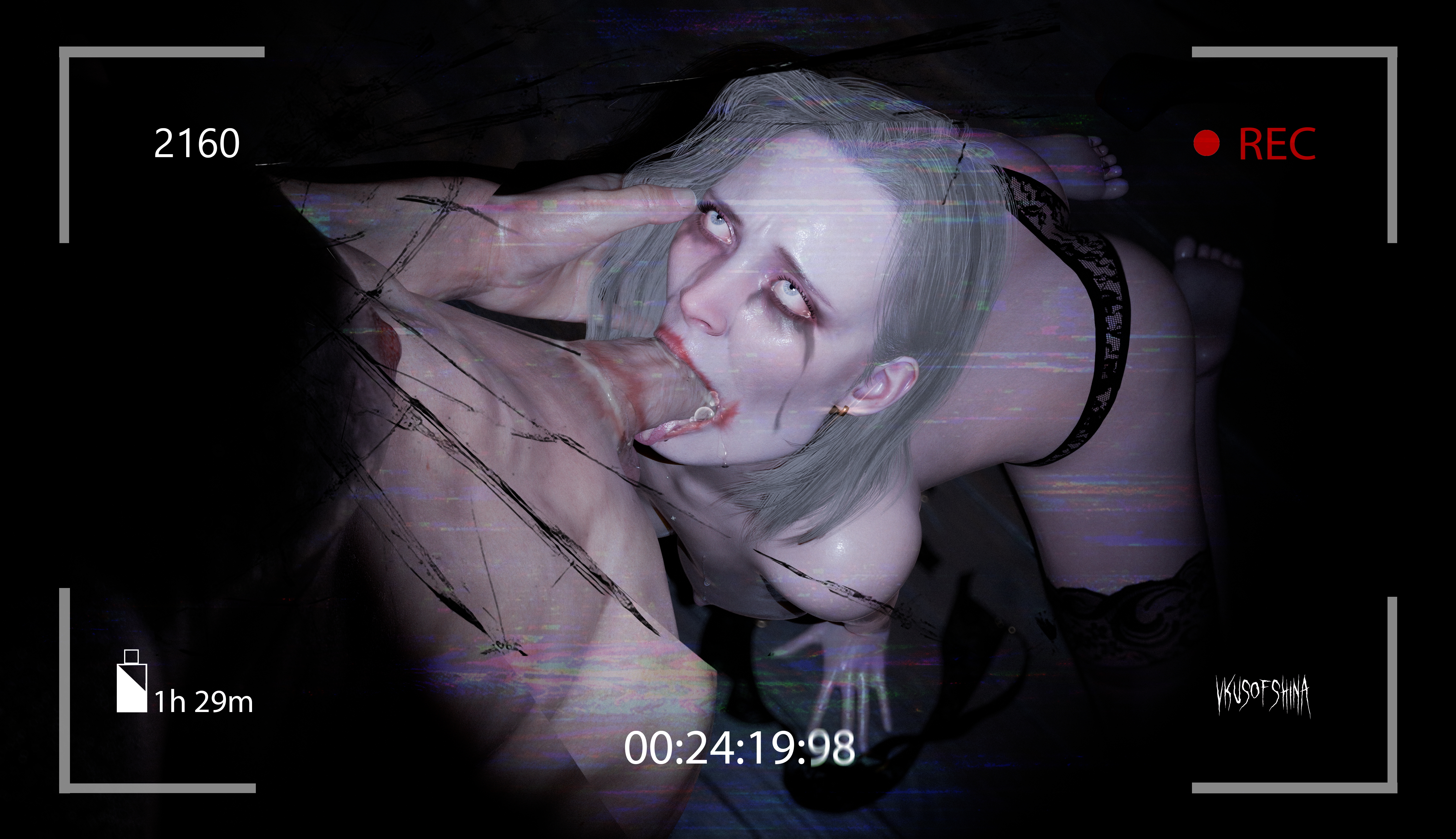 Alyssa Ashcroft - recording from archives Resident Evil Blowjob