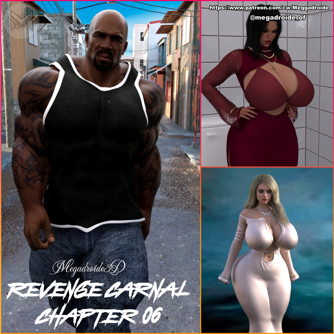 REVENGE CARNAL CHAPTER 06 (PREMIERE: 03/06/2026)  Interracial Muscle Tattoo Milf Big Tits Big Ass Big Dick Harem Cheating 2